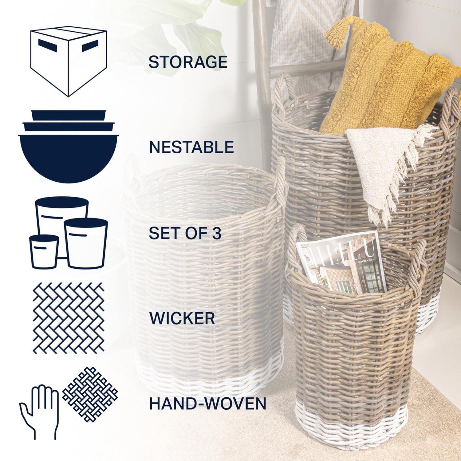 happimess Happimess Rattan Basket