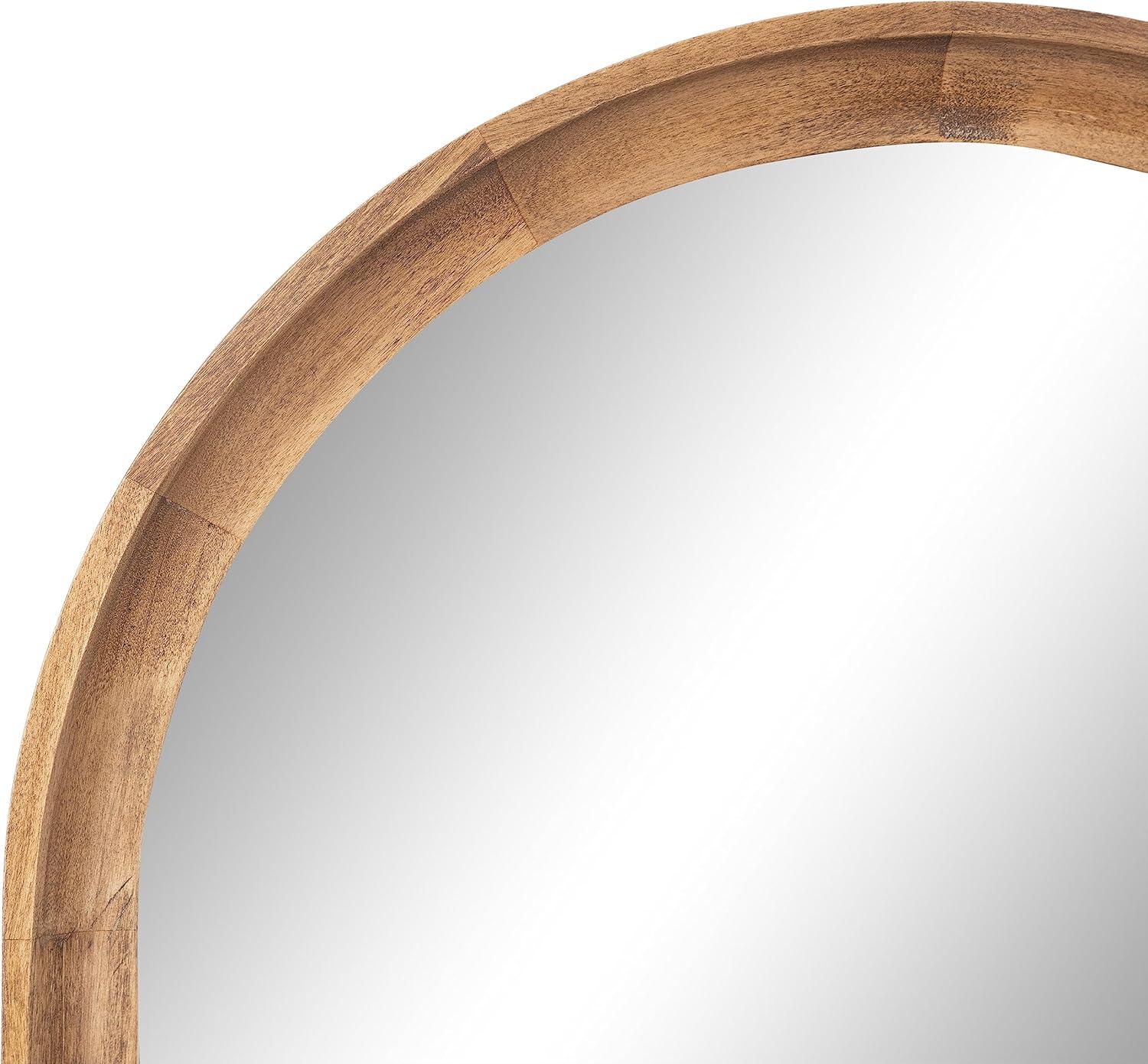 Branwell Wood Flat Mirror
