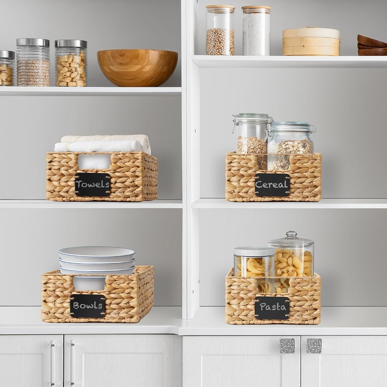 Casafield Casafield Natural Fiber Decorative Basket (Set of 4)