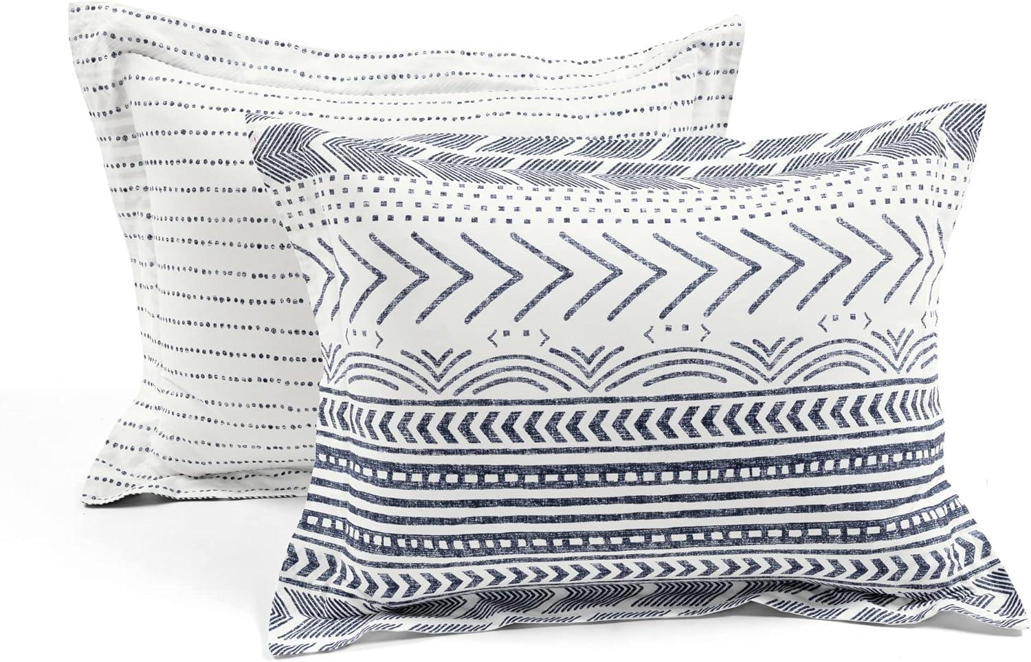 3pc Hygge Geo Duvet & Sham Set - Lush Décor