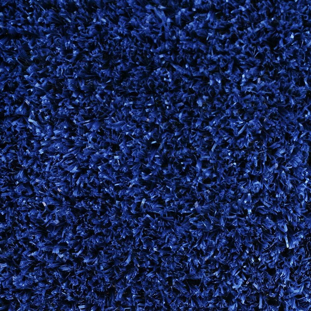 Outdoor Artificial Turf with Marine Backing – Electric Blue 6 Feet X 15 Feet – Spectrum Series .25 Inch Pile Height