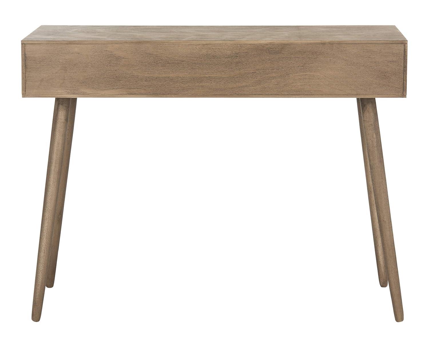 Albus 3 Drawer Console Table - CNS5701B - Brown - Safavieh