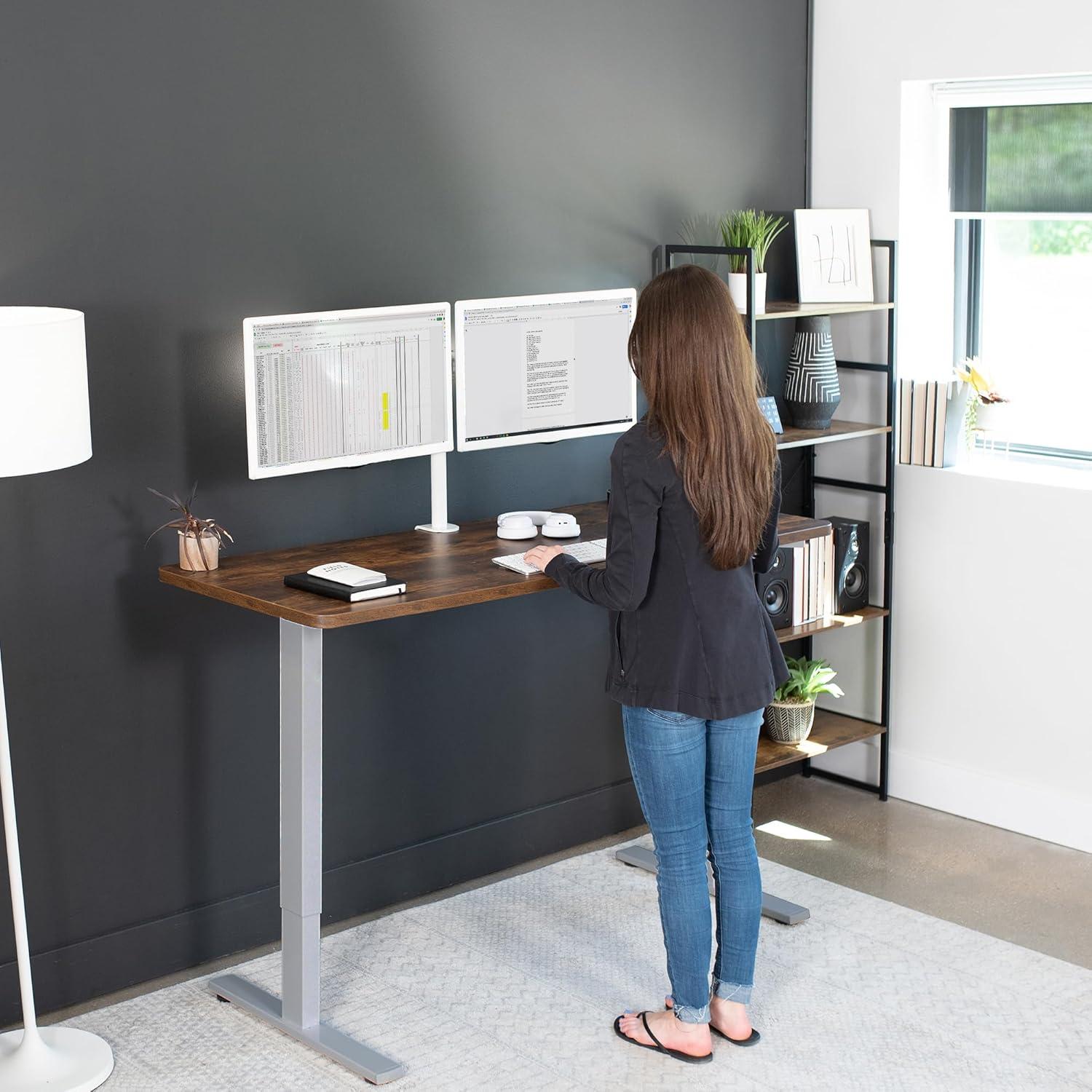 Vivo VIVO Single Motor Electric Desk with Push Button Memory Controller