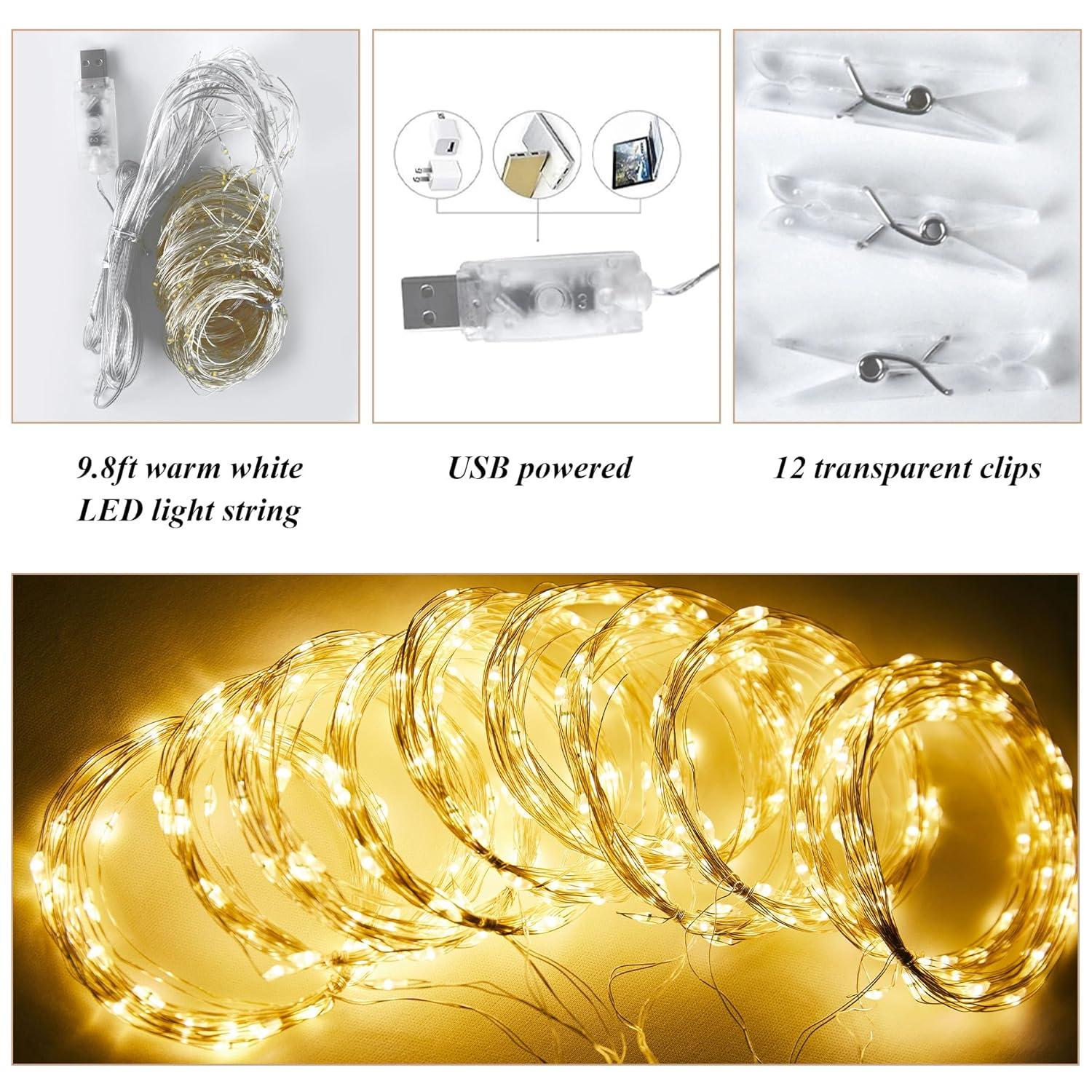 10x10ft White Backdrop Curtain for Parties Wrinkle Free Wedding Baby Curtain Backdrops for Birthday Party