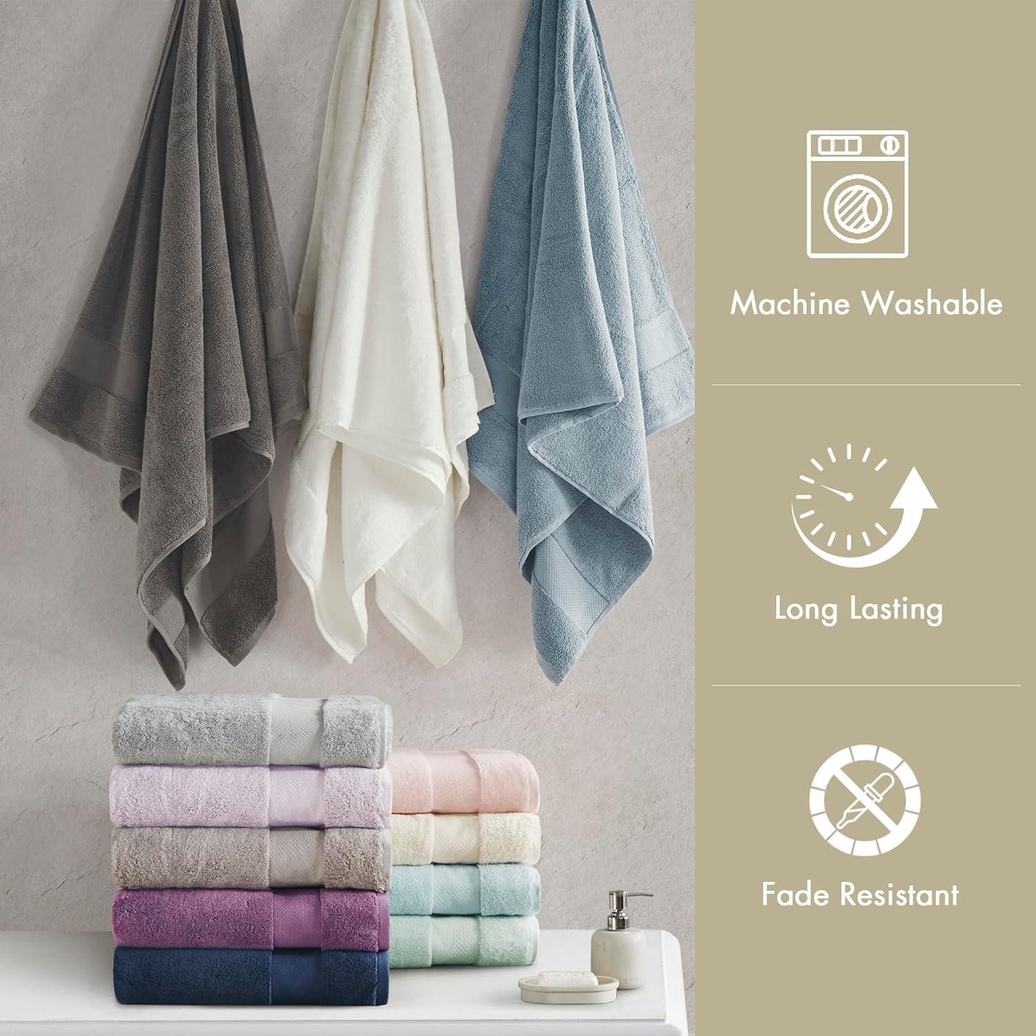Madison Park Signature Turkish 100% Cotton Bath Sheet 2 Piece Set (Set of 2)