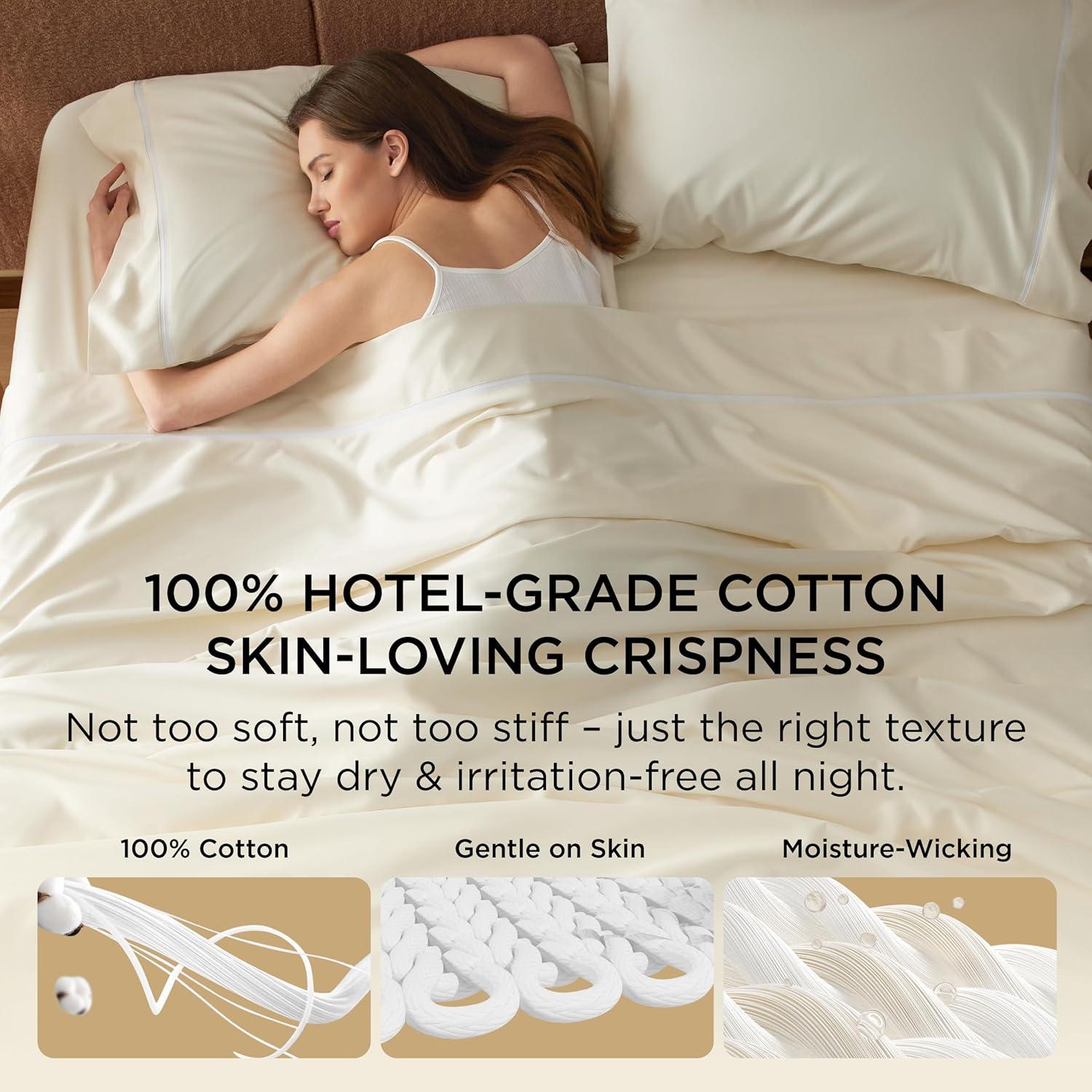 Croscill Croscill Luxury Egyptian 500TC Cotton Sheet Set