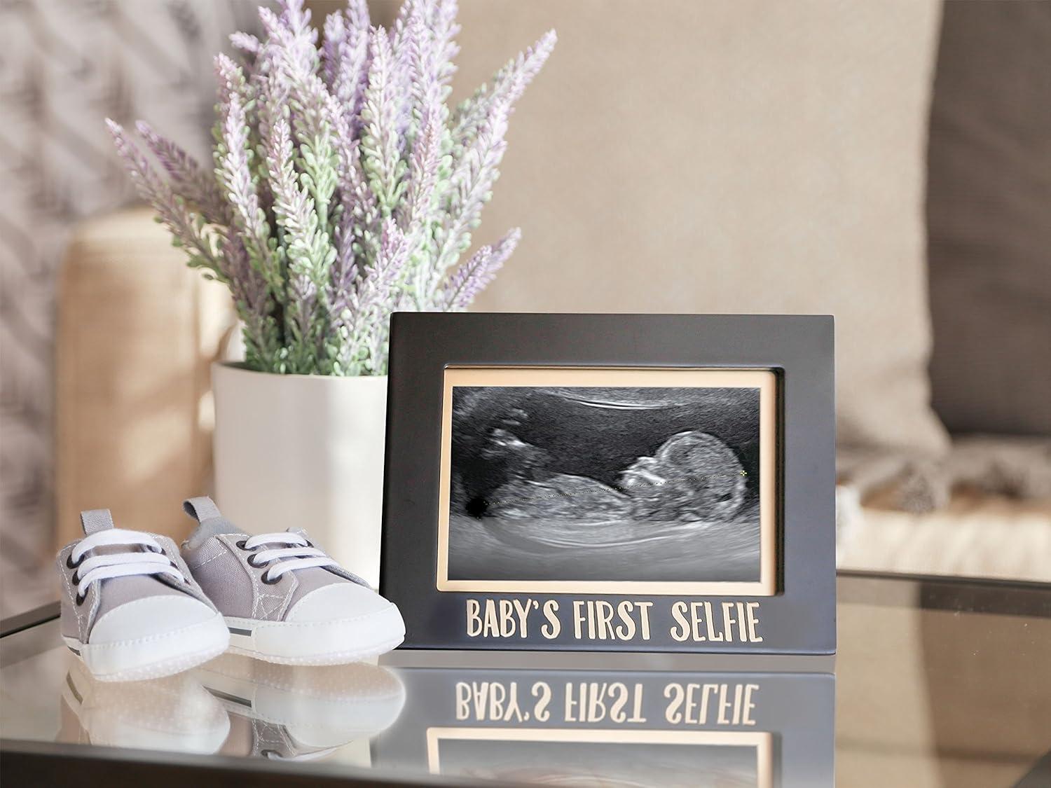 Pearhead "Coming Soon" Sonogram Frame, White