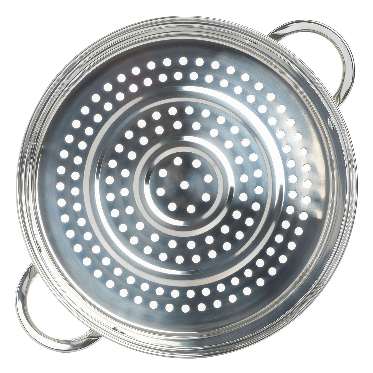 Oster Sangerfield 6 Qt Aluminum Dutch Oven with Steamer Basket