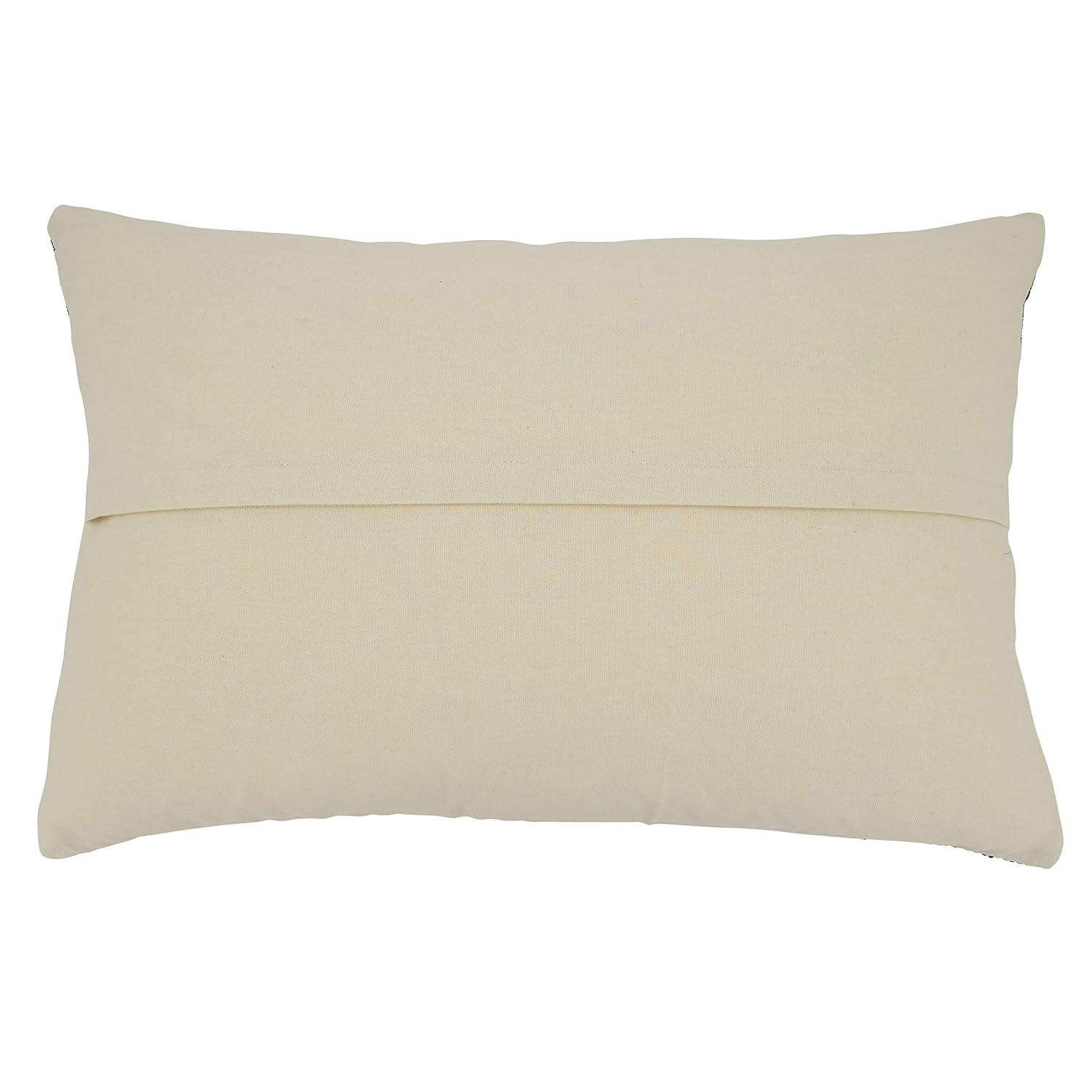 Saro Ginevra Striped Cotton Blend Pillow Cover