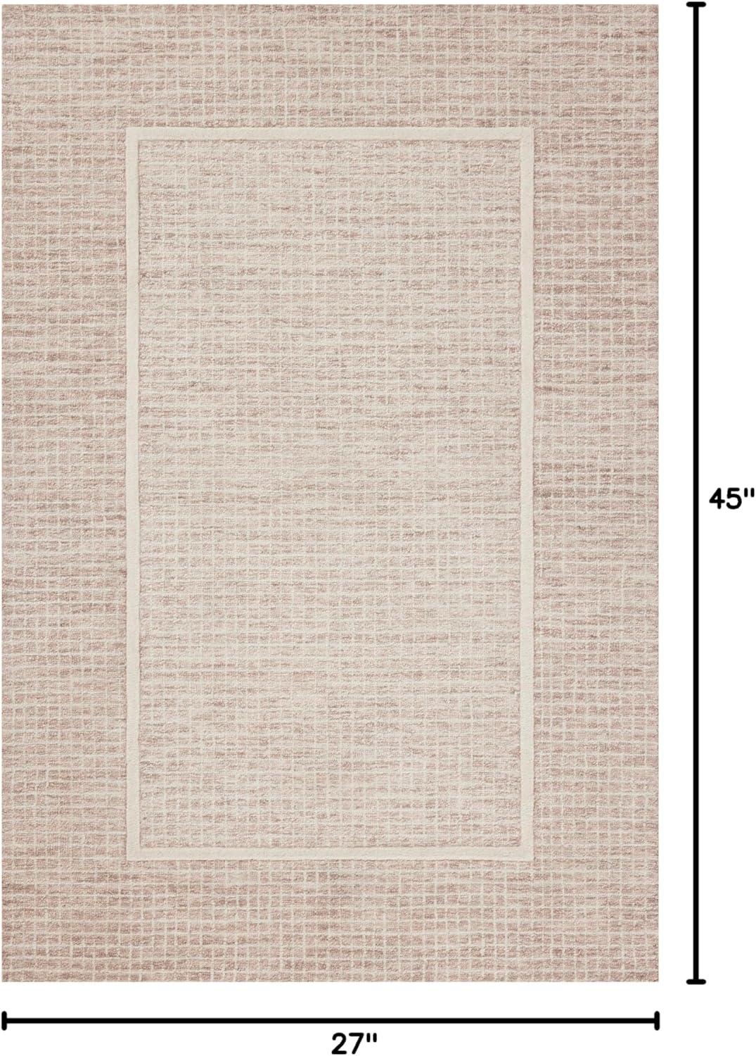 Chris Loves Julia x Loloi Briggs Blush / Ivory Area Rug