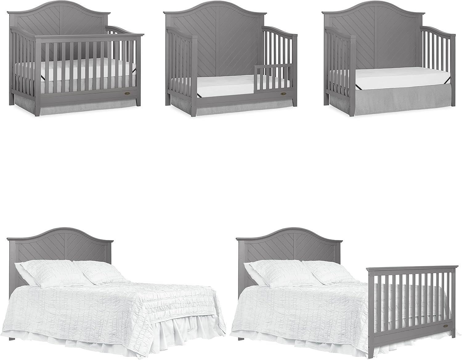 Dream On Me Ella 5 in 1 Convertible Crib