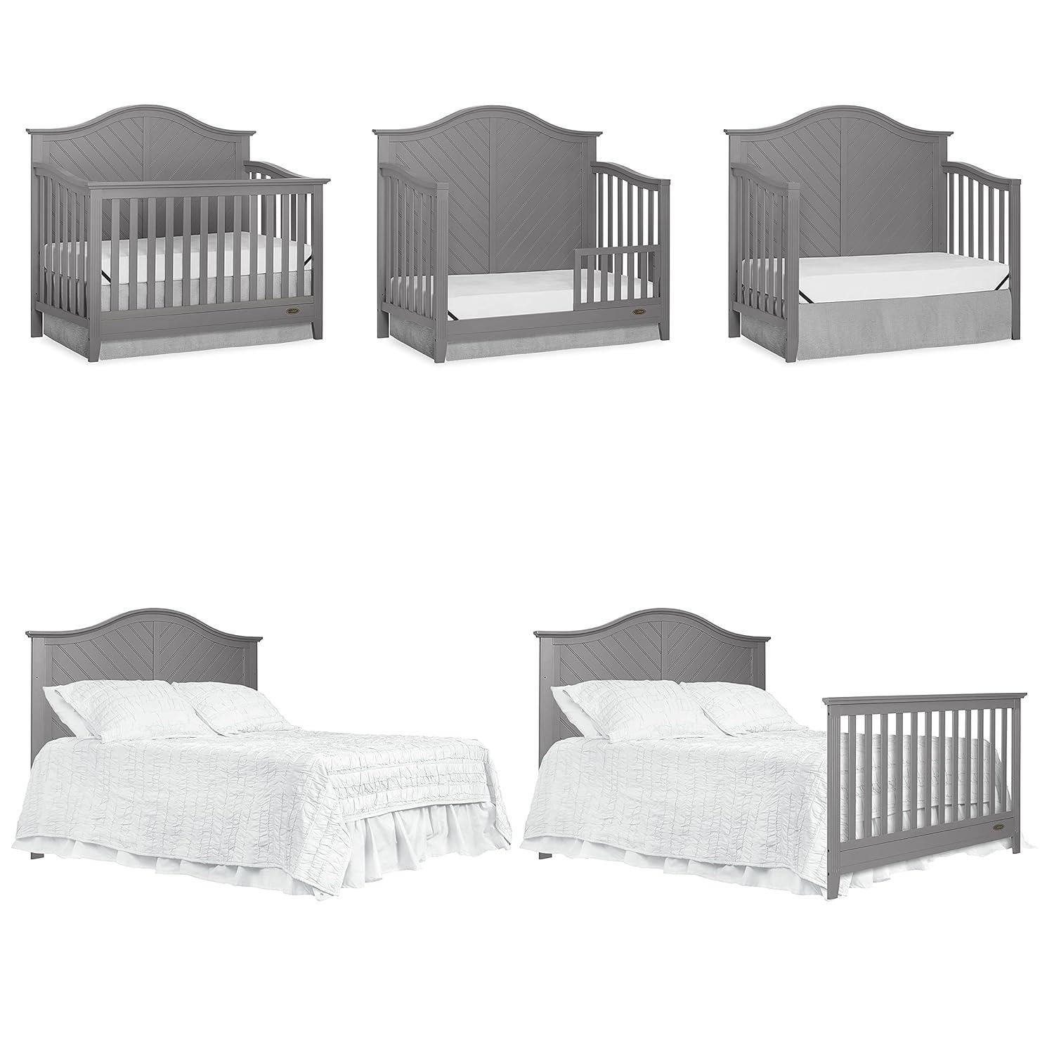 Dream On Me Ella 5 in 1 Convertible Crib