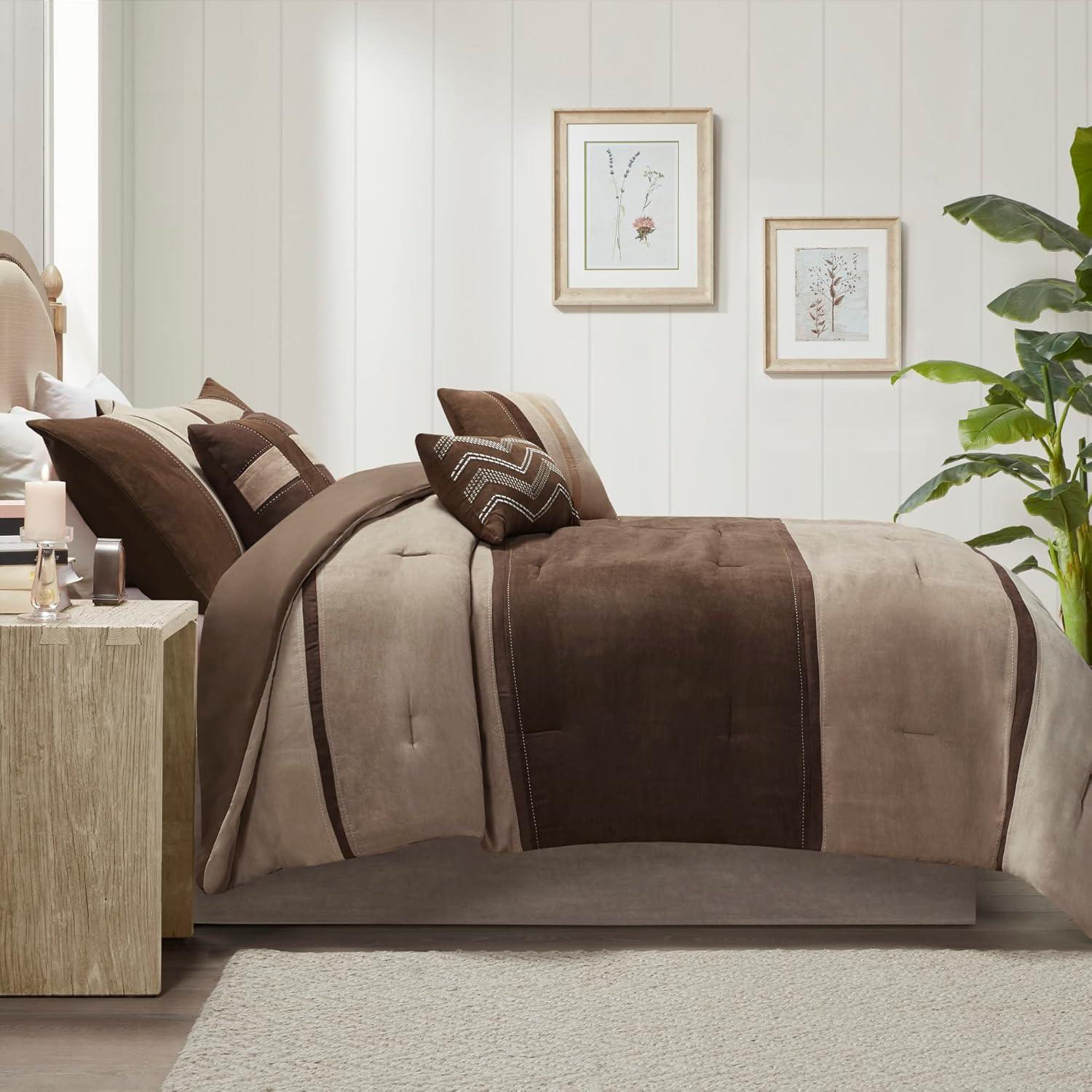 Madison Park Palisades Microfiber Comforter Set