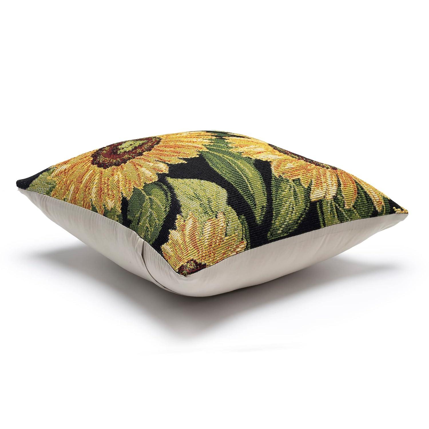 Liora Manne Floral Indoor/Outdoor Throw Pillow