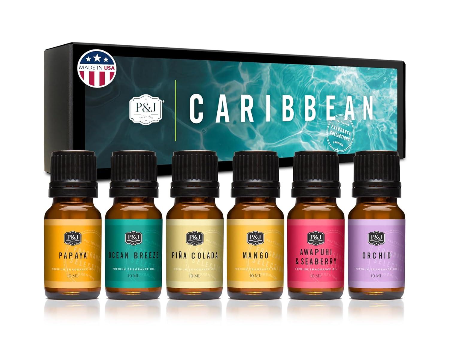 P&J Summer Fragrance Oil, Coconut, 10 ml, 6 Count