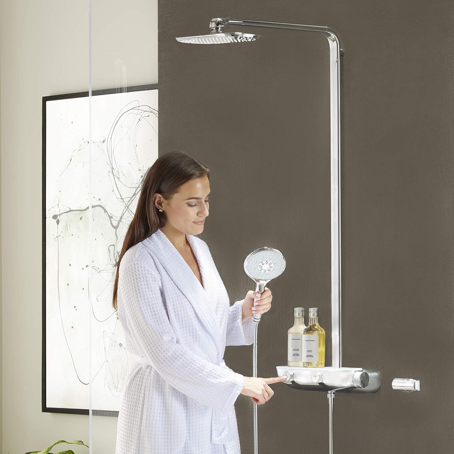 GROHE 26379000 Smart Control Complete Shower System with TurboStat Technology