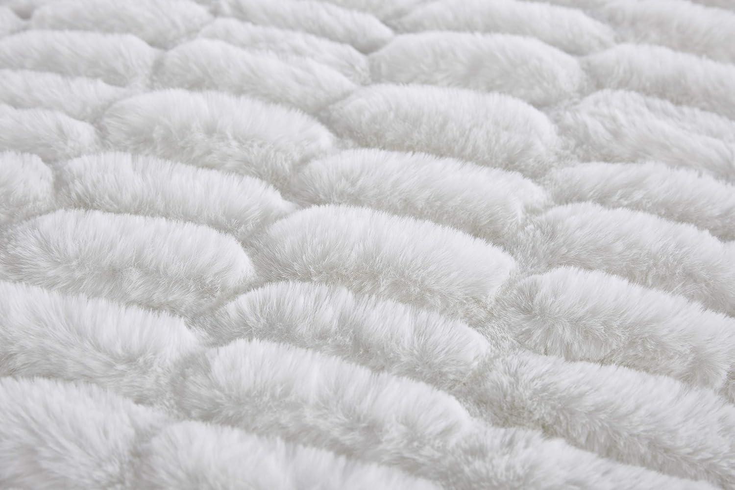 Tahari Home Isla Faux Fur Throw