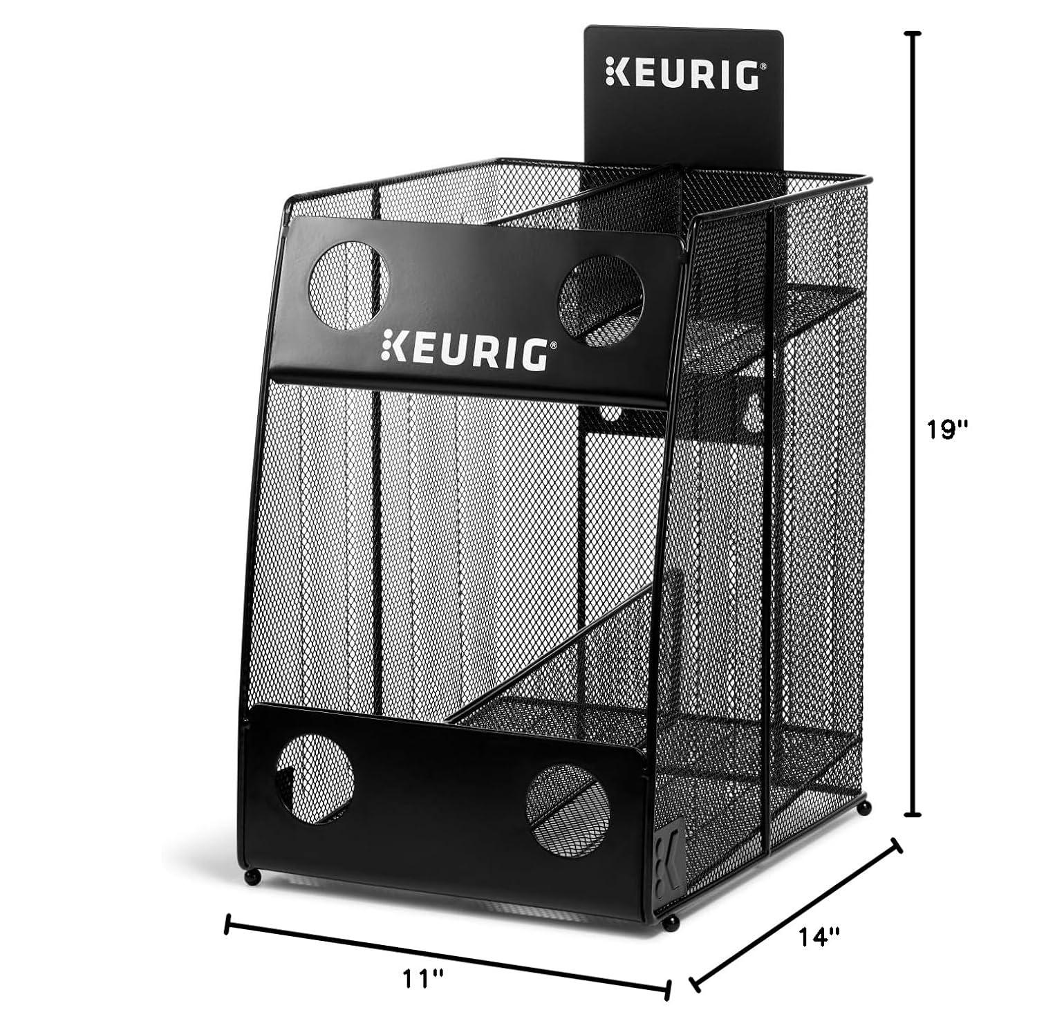 Keurig Mesh K-Cup® Pod 4-Sleeve Storage Rack - Metal - 1 Carton