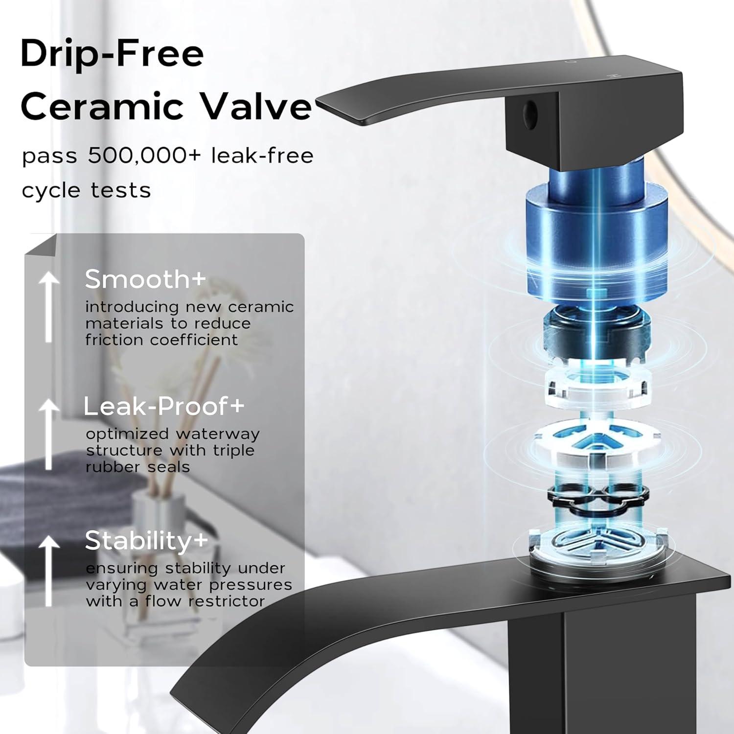 Single-Hole Single-handle Bathroom Faucet