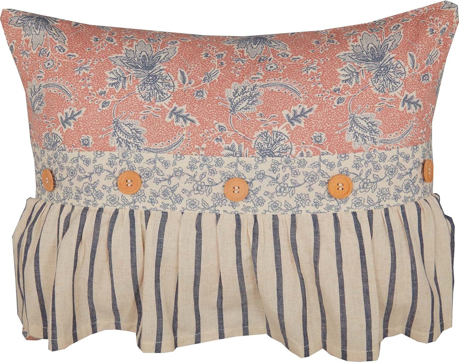 VHC Brands Cotton Reversible Throw Pillow