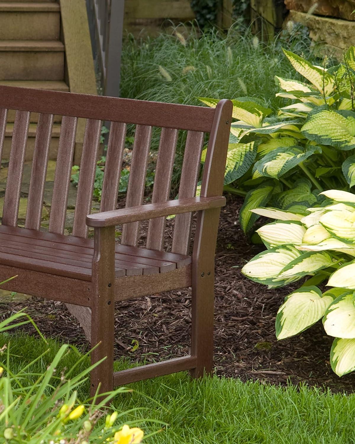 Elegant Teak 60" Vineyard Outdoor Bench