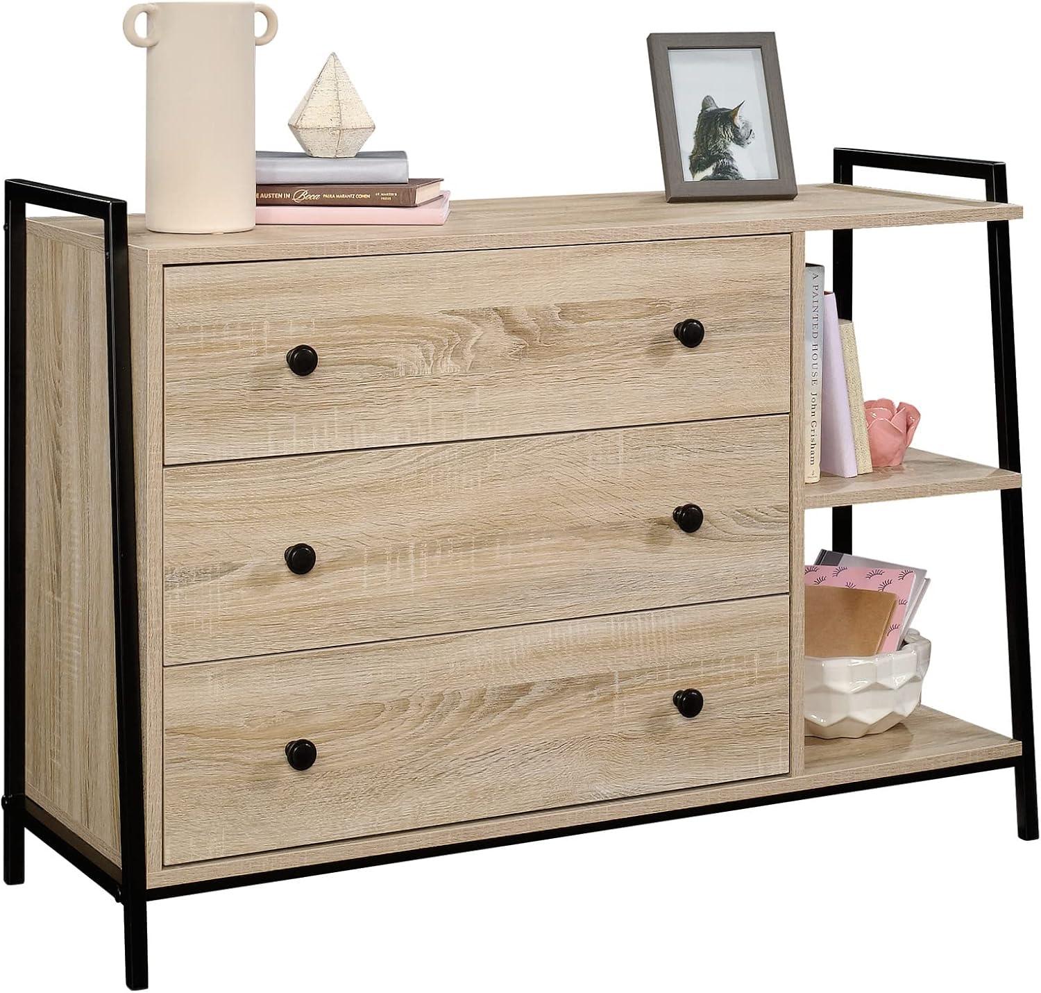 Kirby Shelf Accent 3-Drawer Dresser