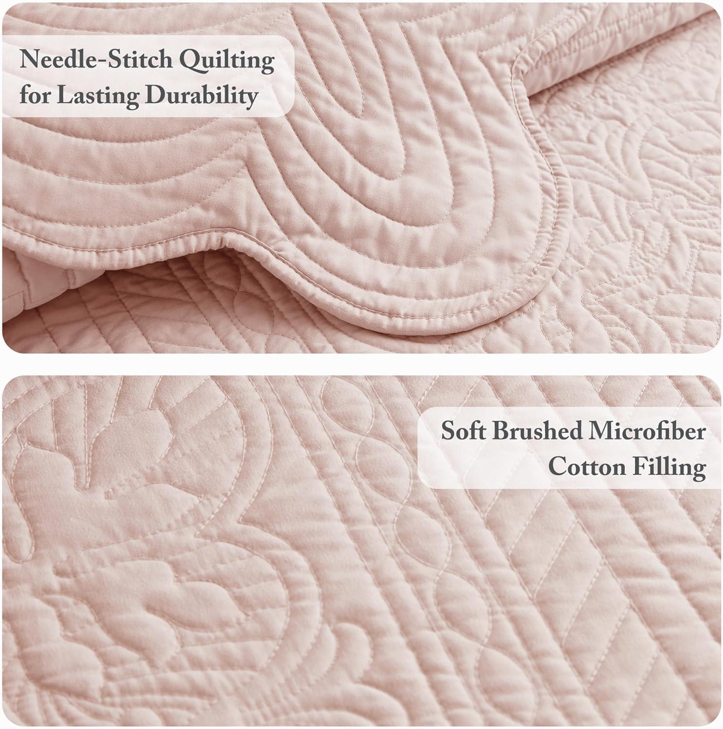 Tuscany Scalloped Edge Quilt Set