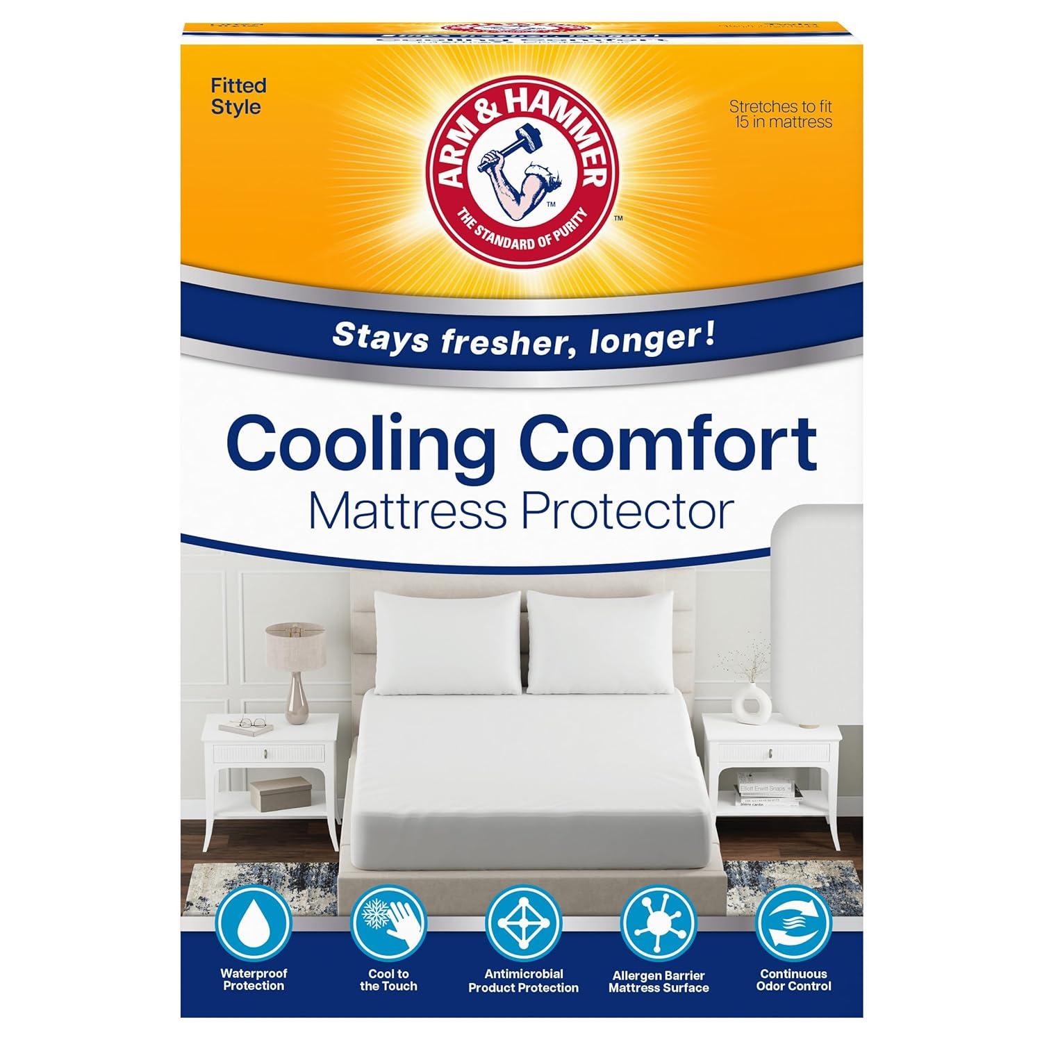Arm & Hammer Arm & Hammer Cooling Comfort Fitted Mattress Protector