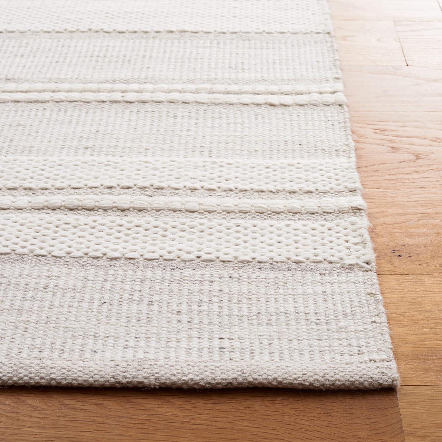 Kilim Flatweave Striped Rug