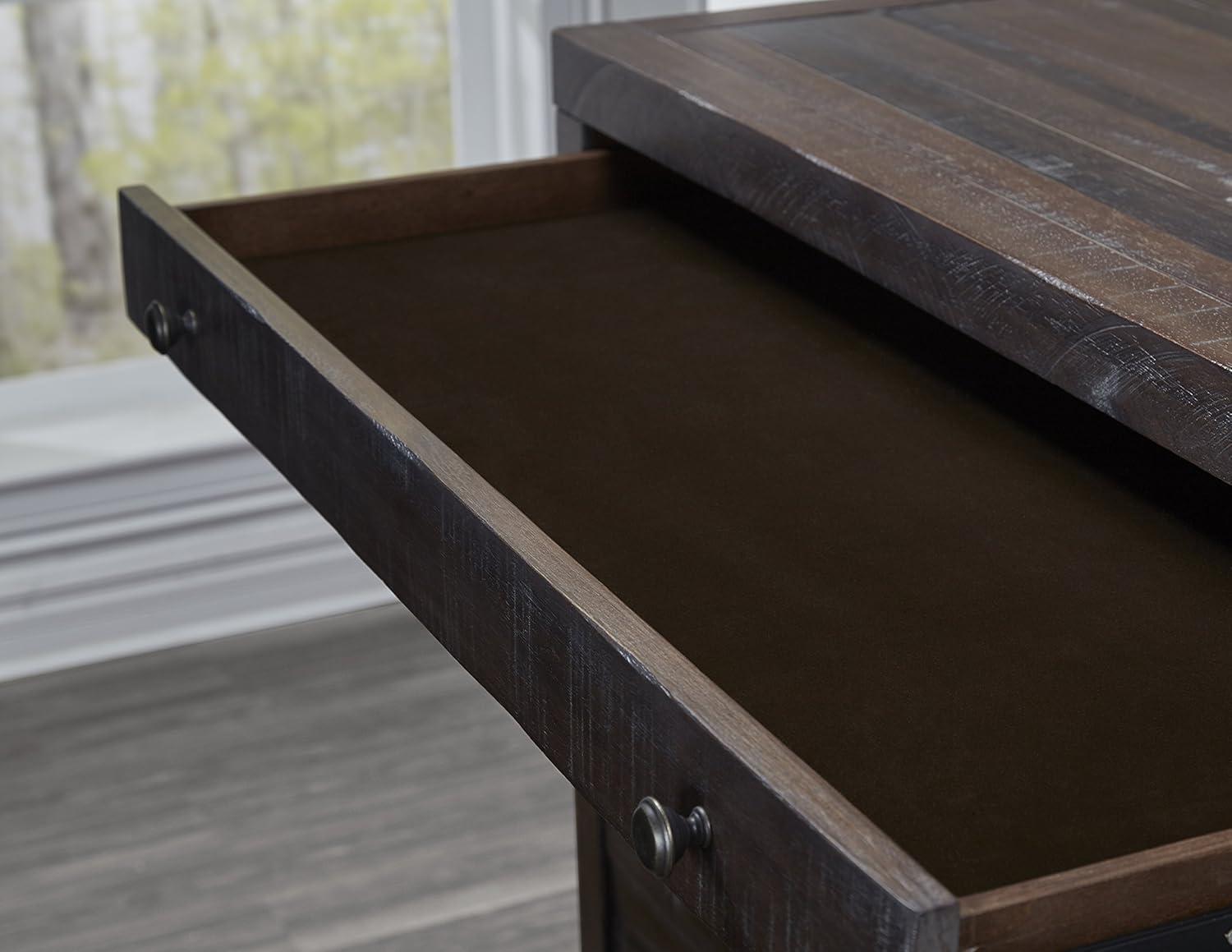 Java Solid Wood 8-Drawer Dresser with Felt Lined Drawers