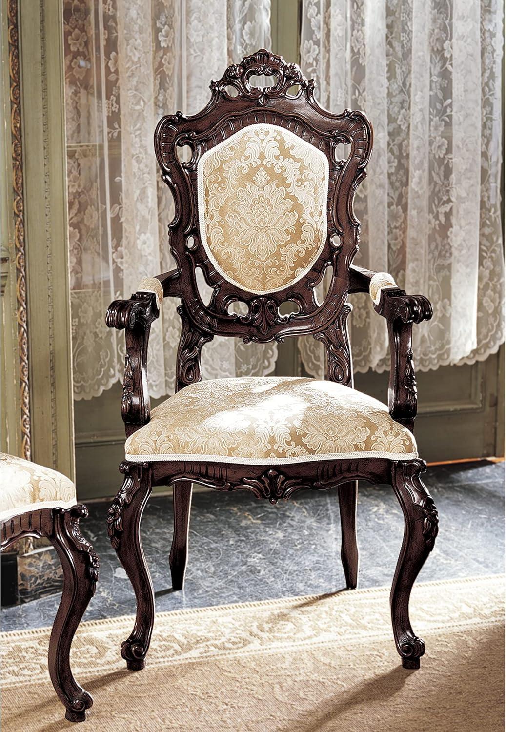 Toulon French Rococo Side Armchair