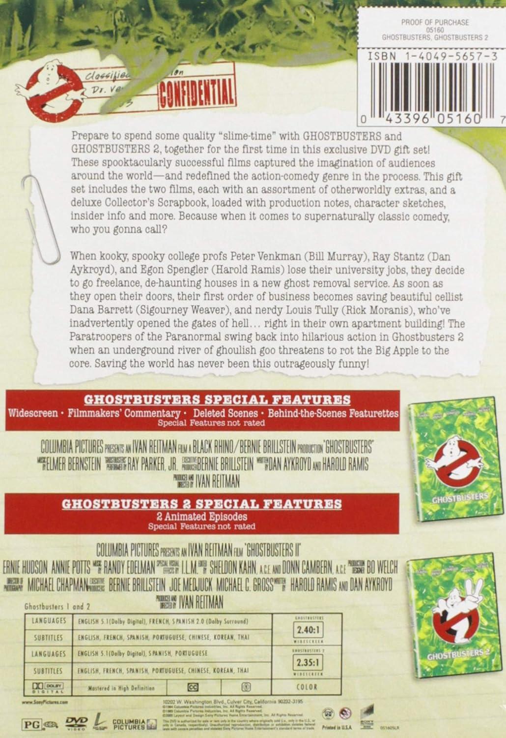 Ghostbusters 1 & 2 (DVD)