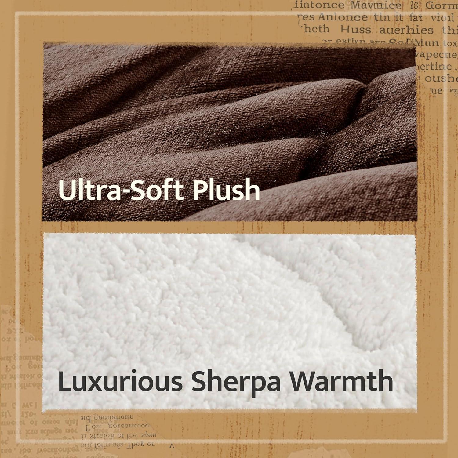Woolrich Woolrich Alton Plush to Sherpa Down Alternative Comforter Set