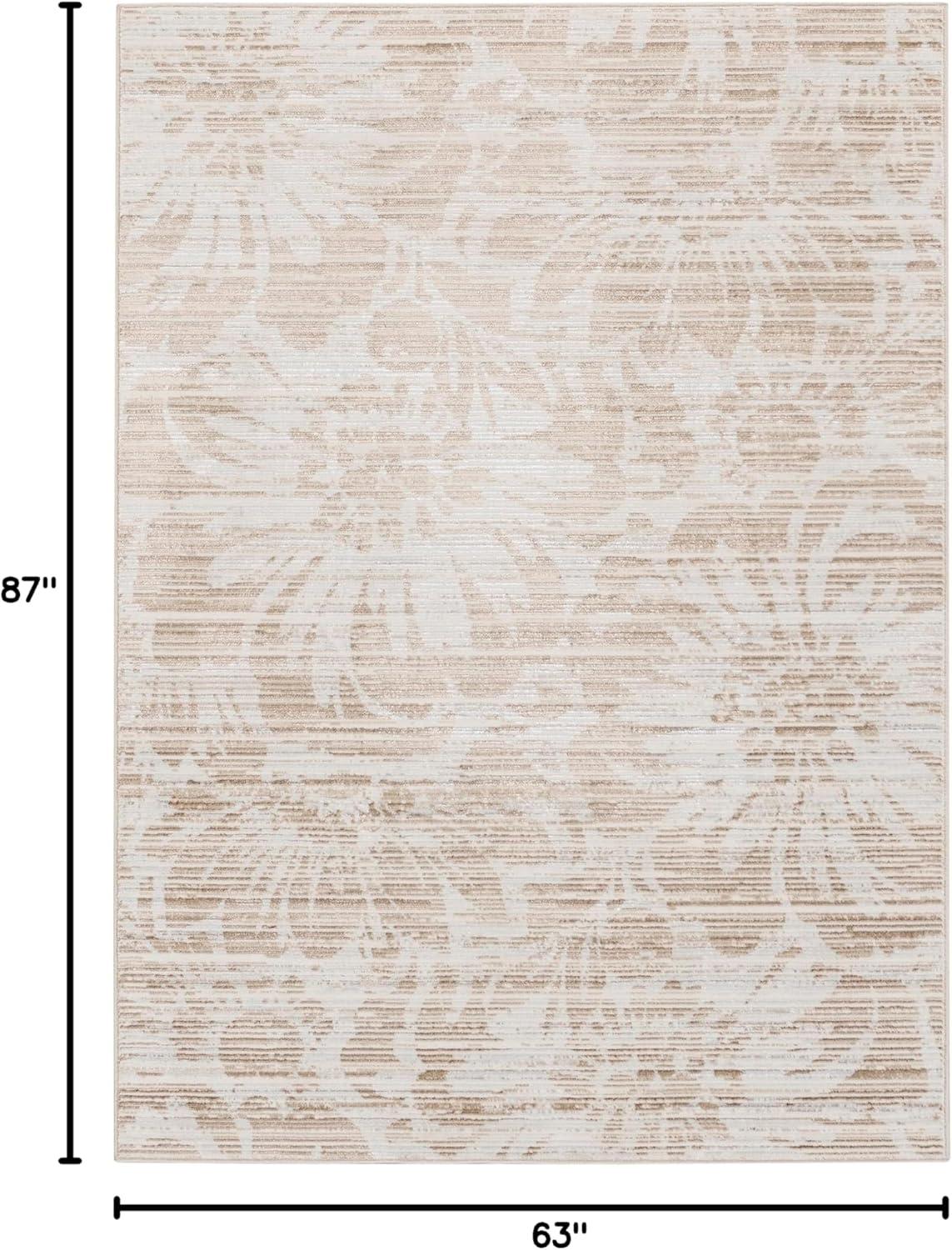 Inspire Me! Home Décor Iliana Modern Floral Indoor Area Rug