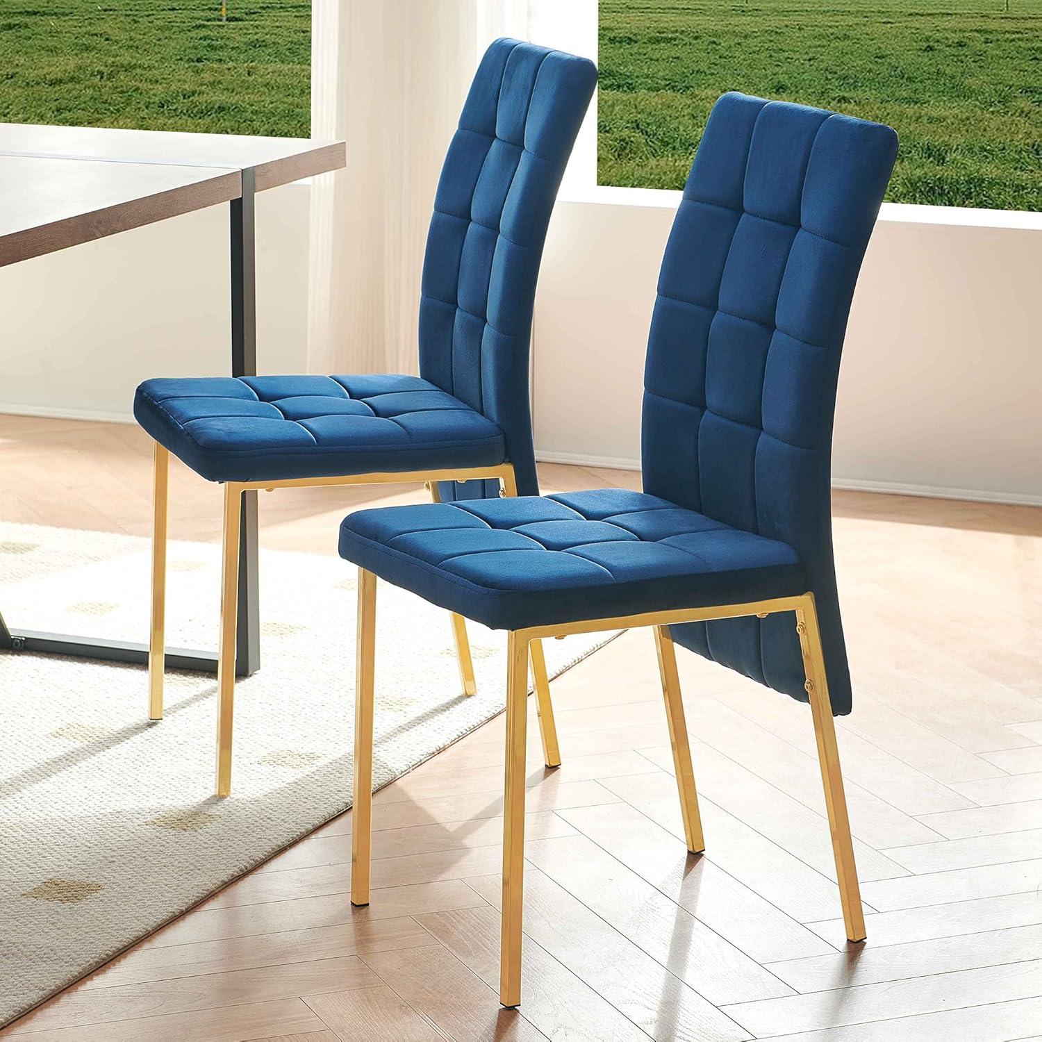 Brooklyn Velvet High Back Side Chair