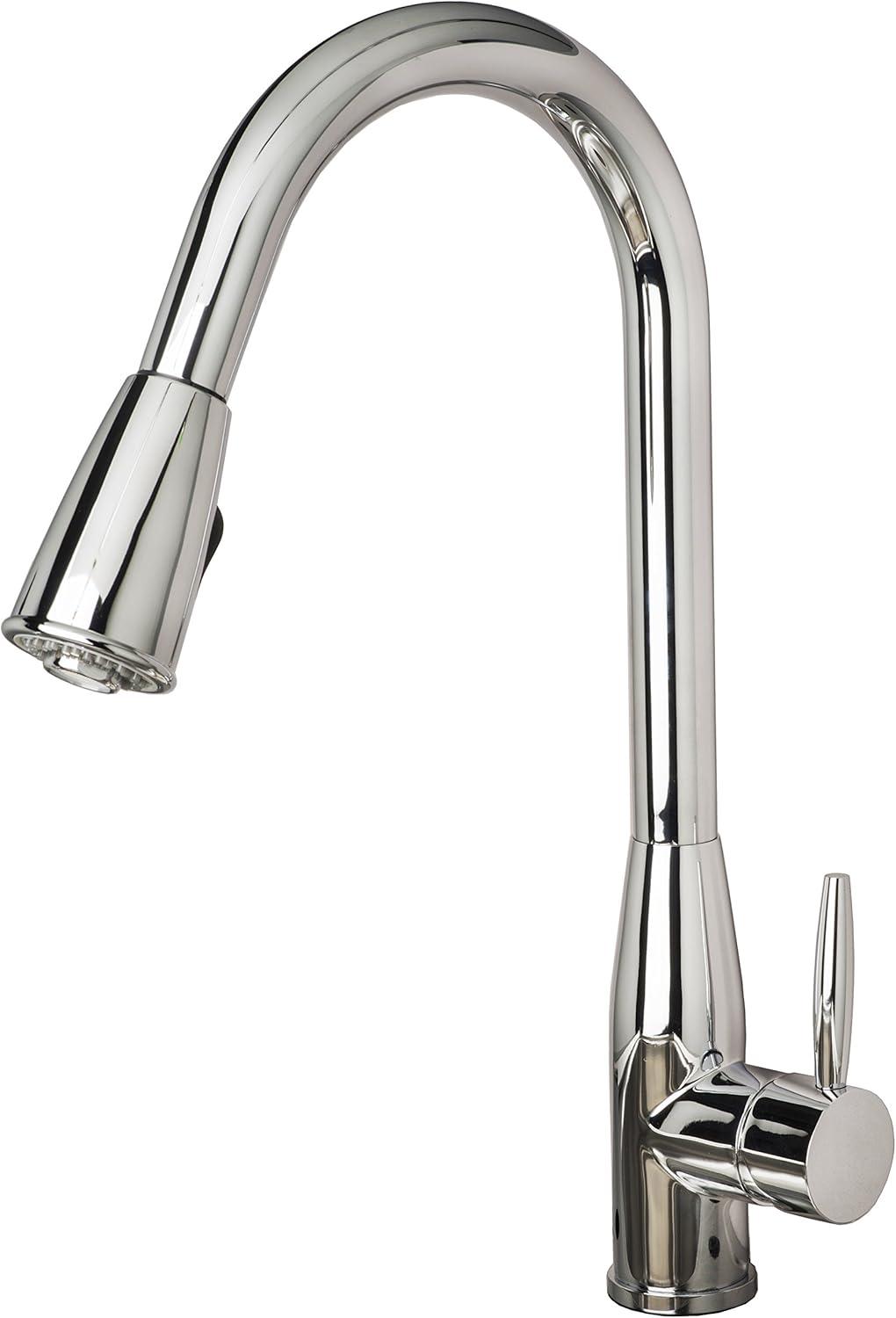 Single Handle Pull Down Kitchen Faucet