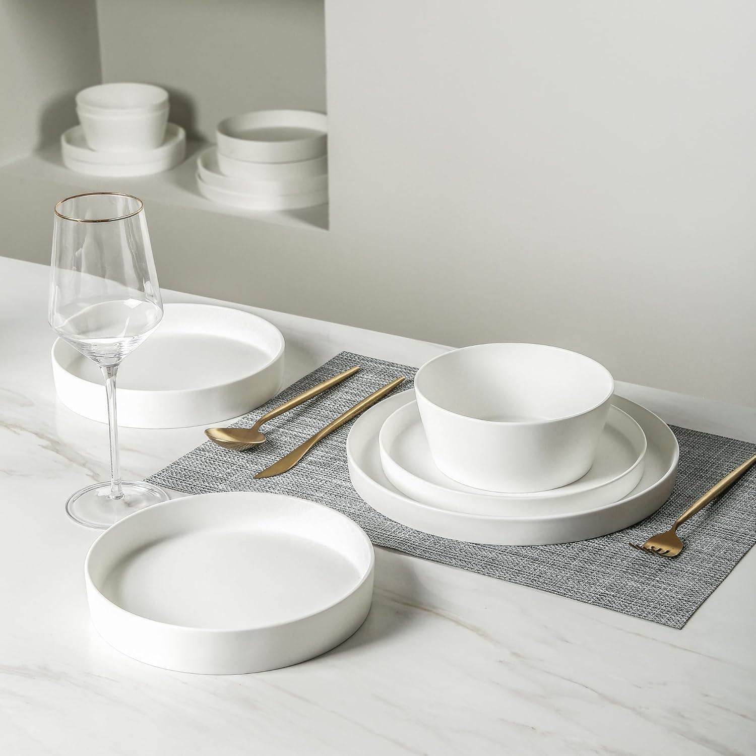 Stone Lain Fosca 16-Piece Dinnerware Set Bone China