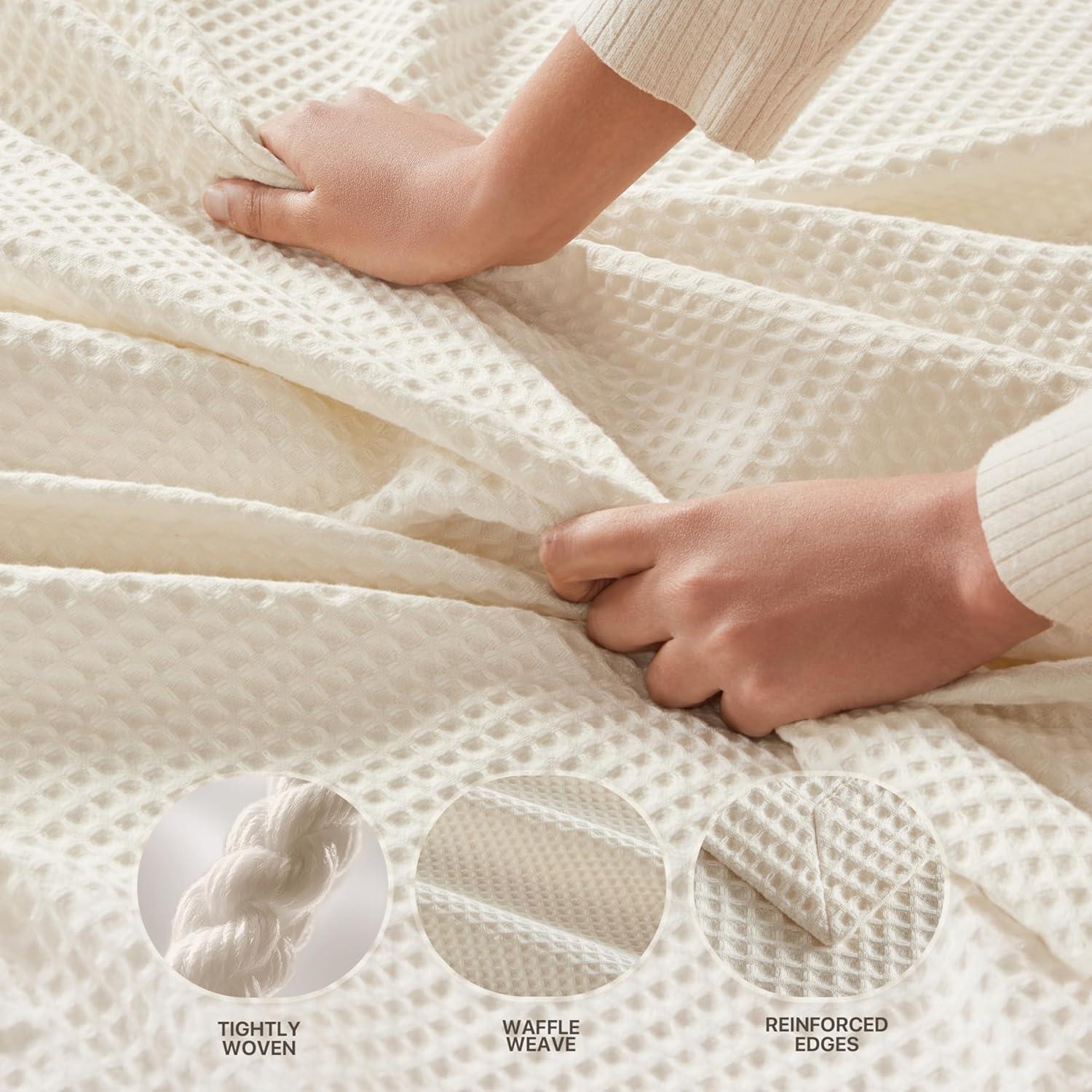 Waffle Weave Cotton Blanket