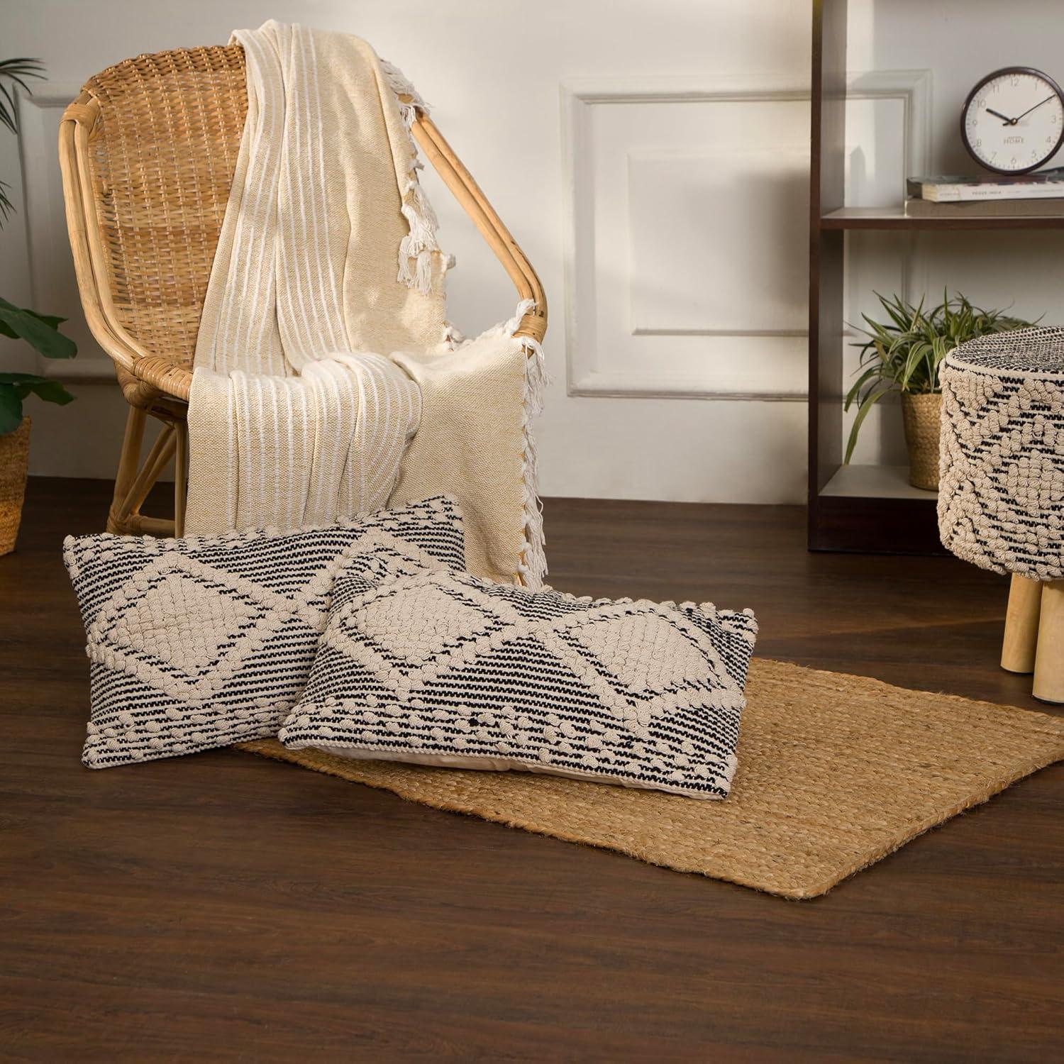 Natural Fiber NF801 Hand Woven Indoor Area Rug - Natural/Natural - 3' Round - Safavieh