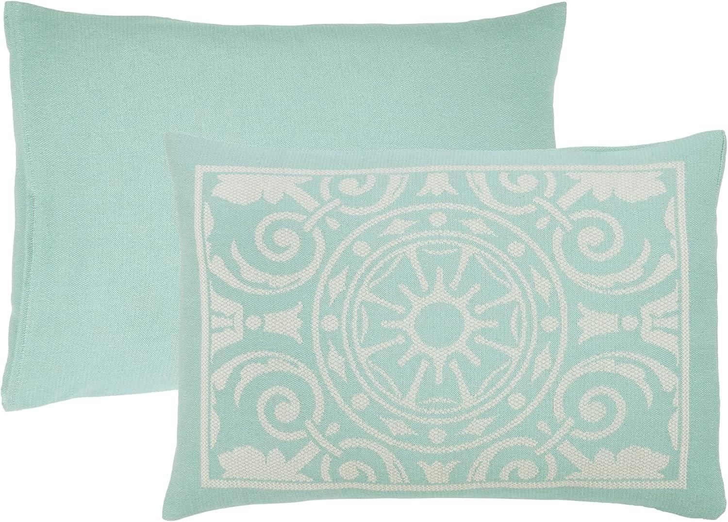 Superior Rio Lightweight Cotton Blend Woven Jacquard Traditional Medallion Bedspread/Coverlet Set