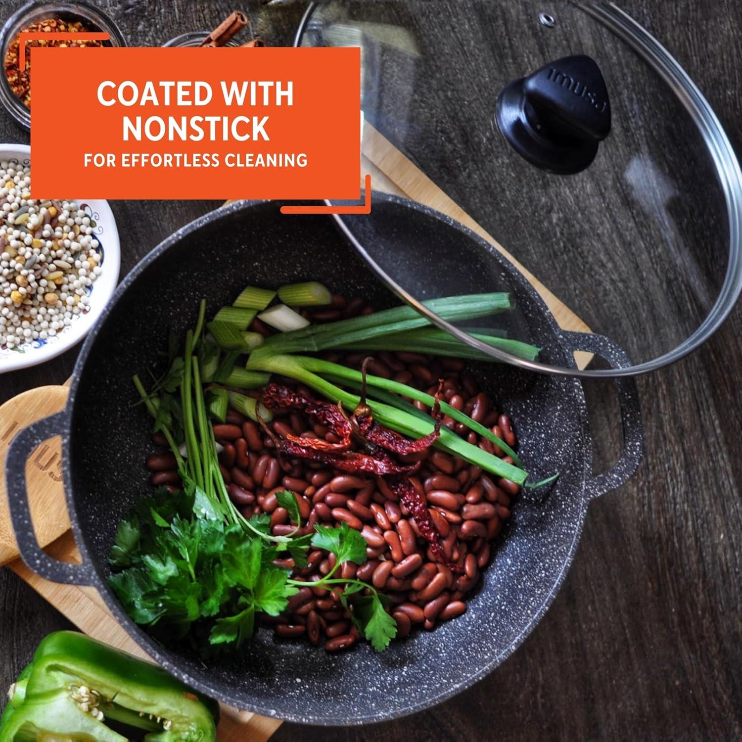 IMUSA Imusa 7 Qt Nonstick Fuzion Caldero With Speckles