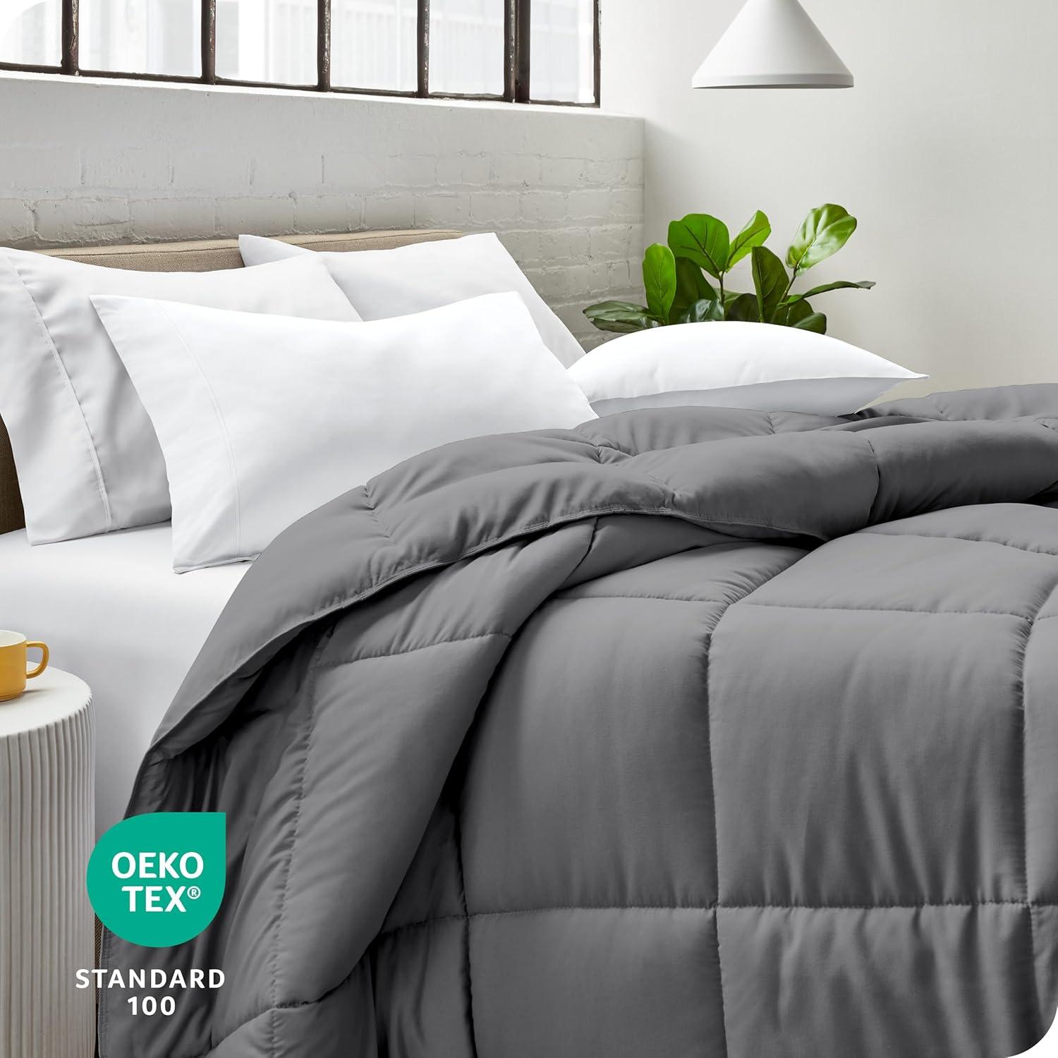 Bare Home Premium Ultra Soft Microfiber Reversible Comforter & Reviews | Wayfair