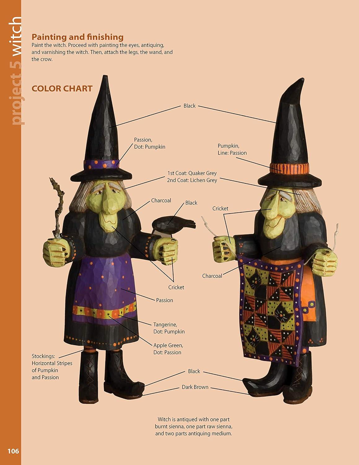 Halloween Woodcarving Guide with Fun Projects