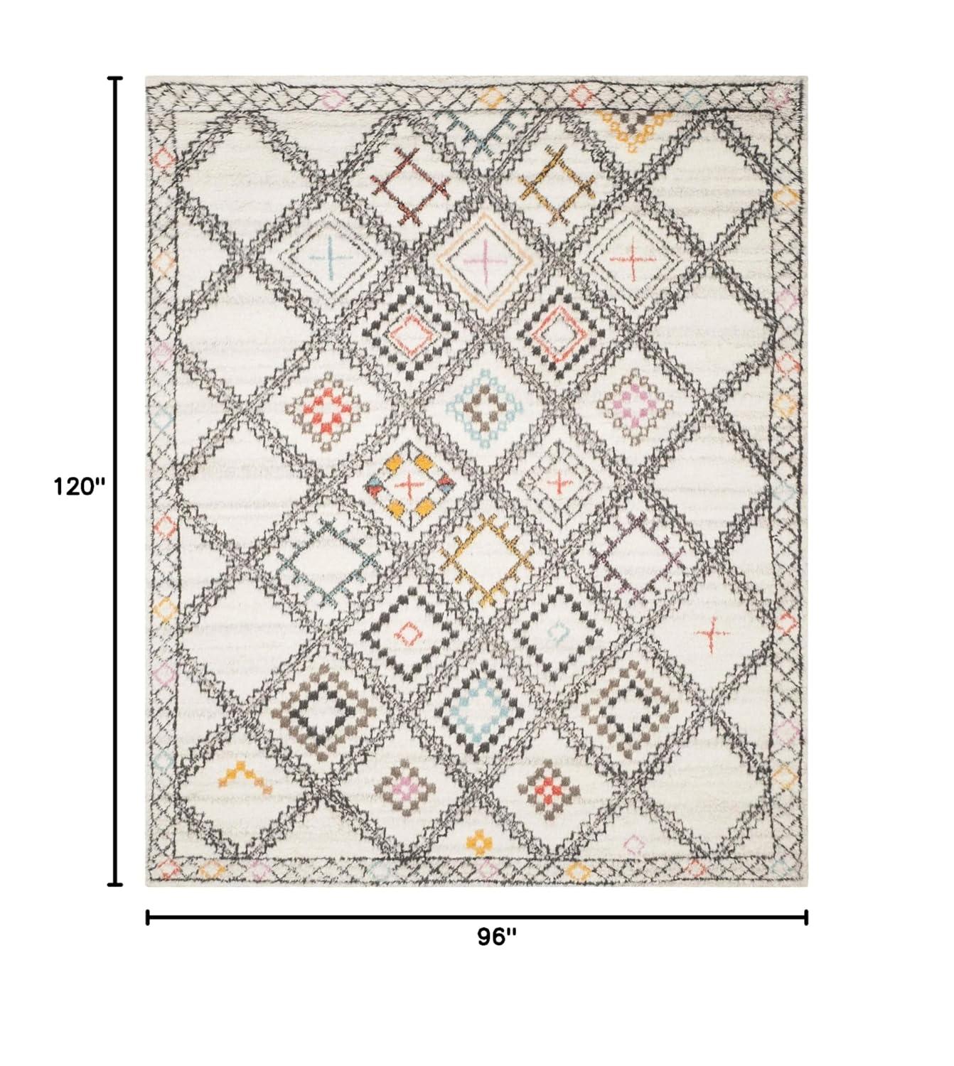 Kenya KNY822 Hand Knotted Area Rug - Natural/Multi - 8'x10' - Safavieh.