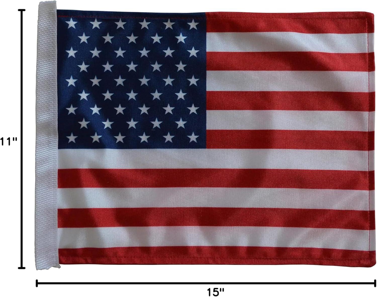 Valley Forge American Garden Flag 11 in. H X 15 in. W