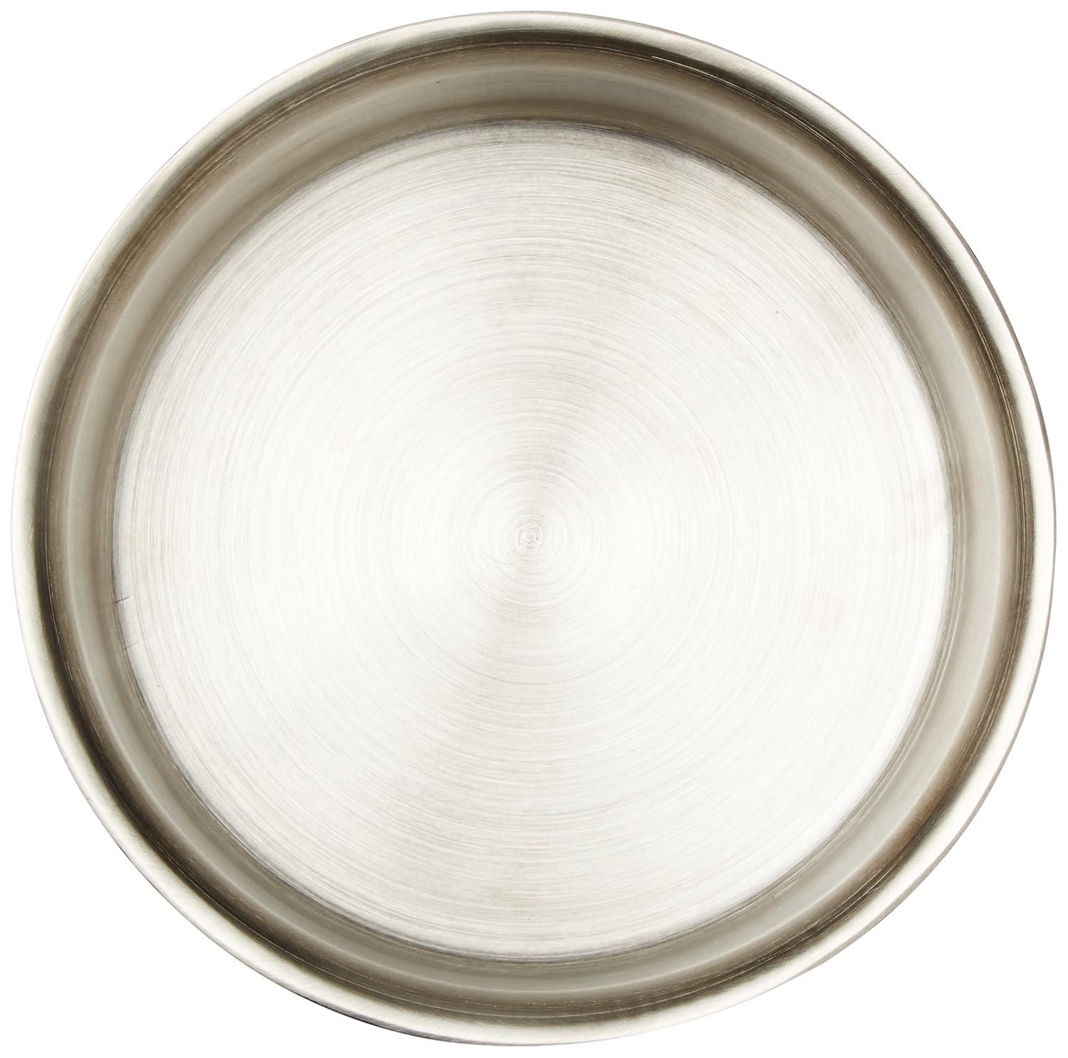 Silver Hammered Stainless Steel 6" Double Wall Bowl