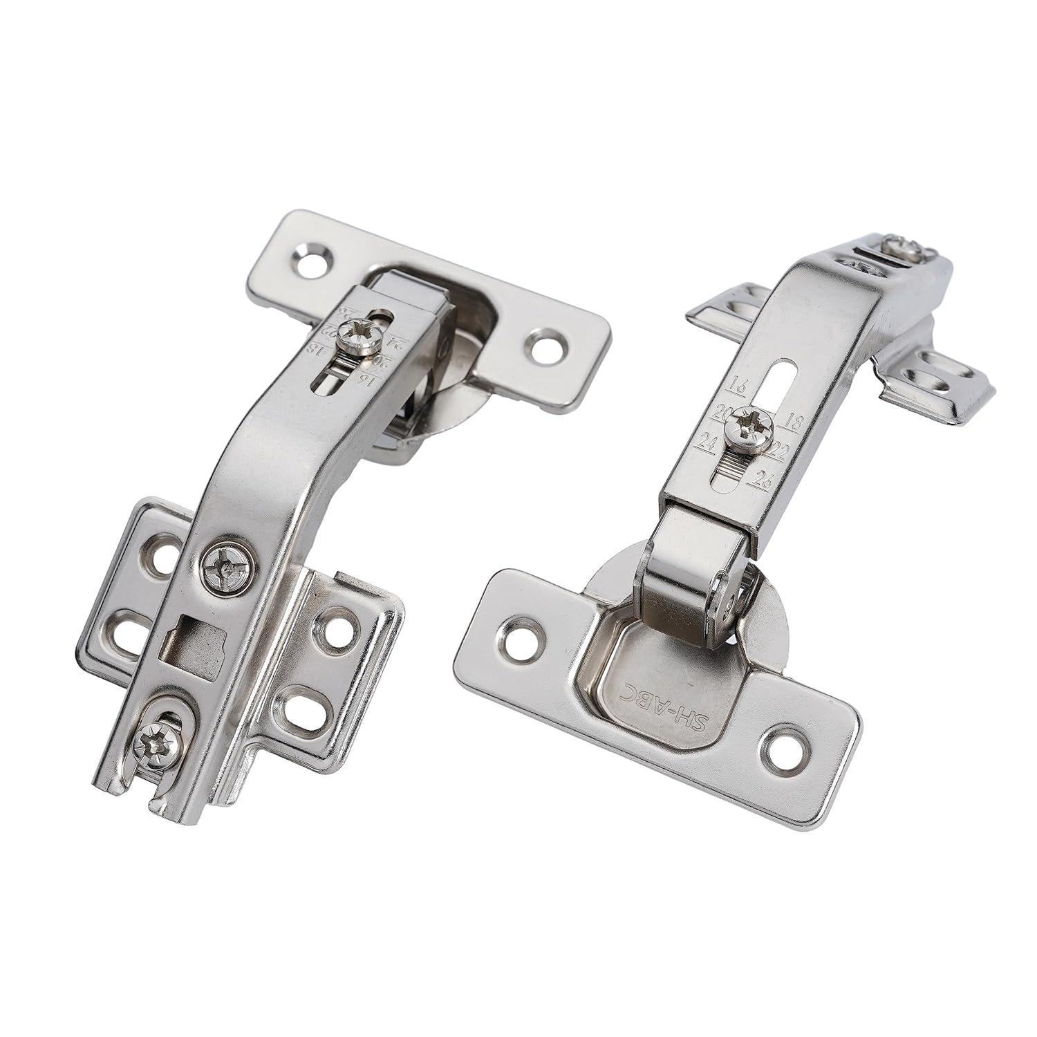 Decobasics - Lasy Susan - Pie-corner Cabinet Corner Cabinet Door Hinge Hinges Kit (135 Degree - 1 Pair (2 Hinges))