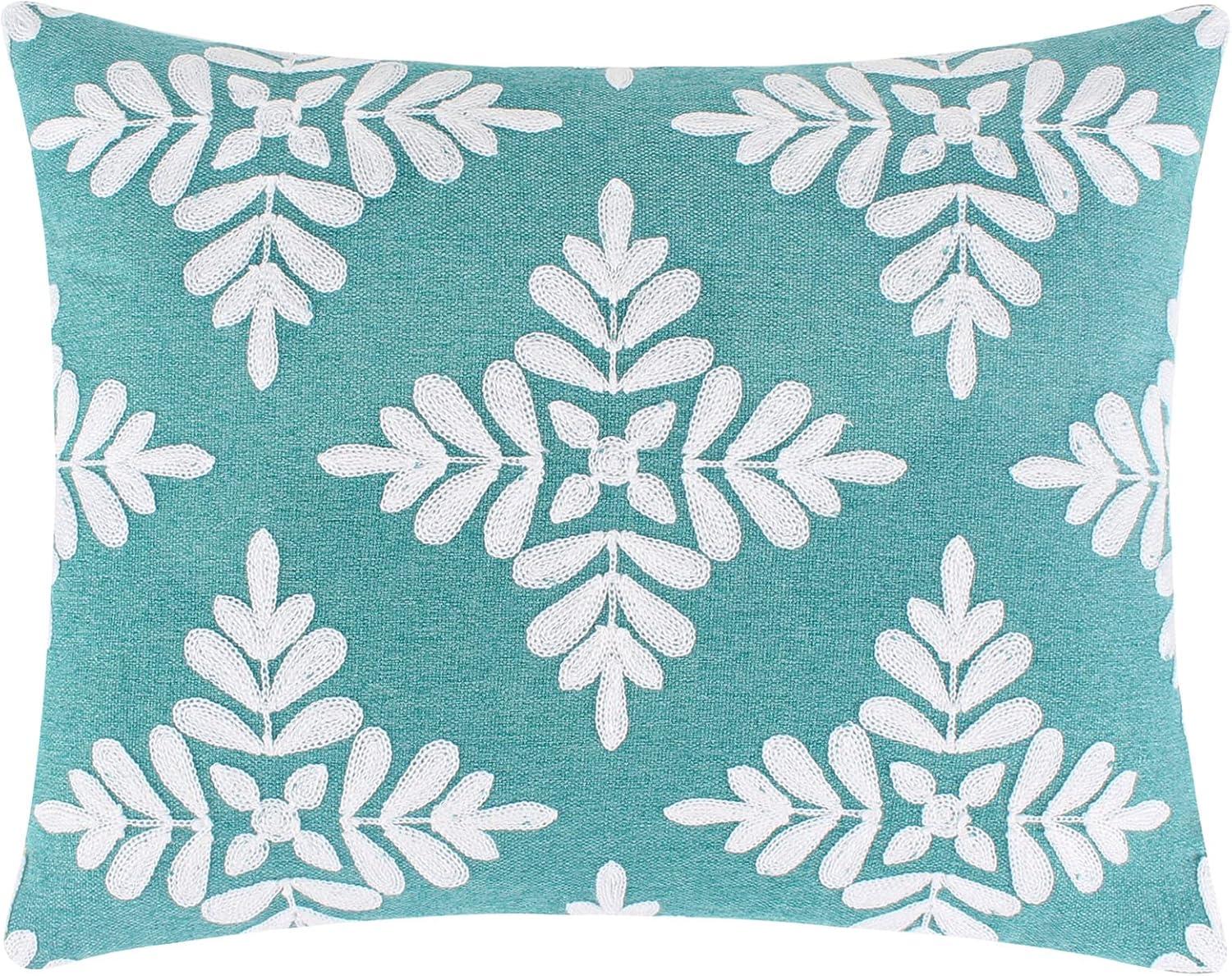 Levtex home Bellamy Teal Quilted Throw