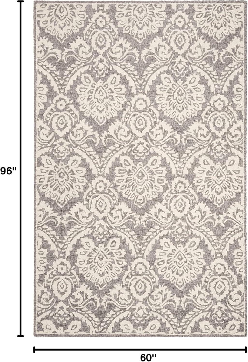 Tansy Wool Ivory/Gray Rug