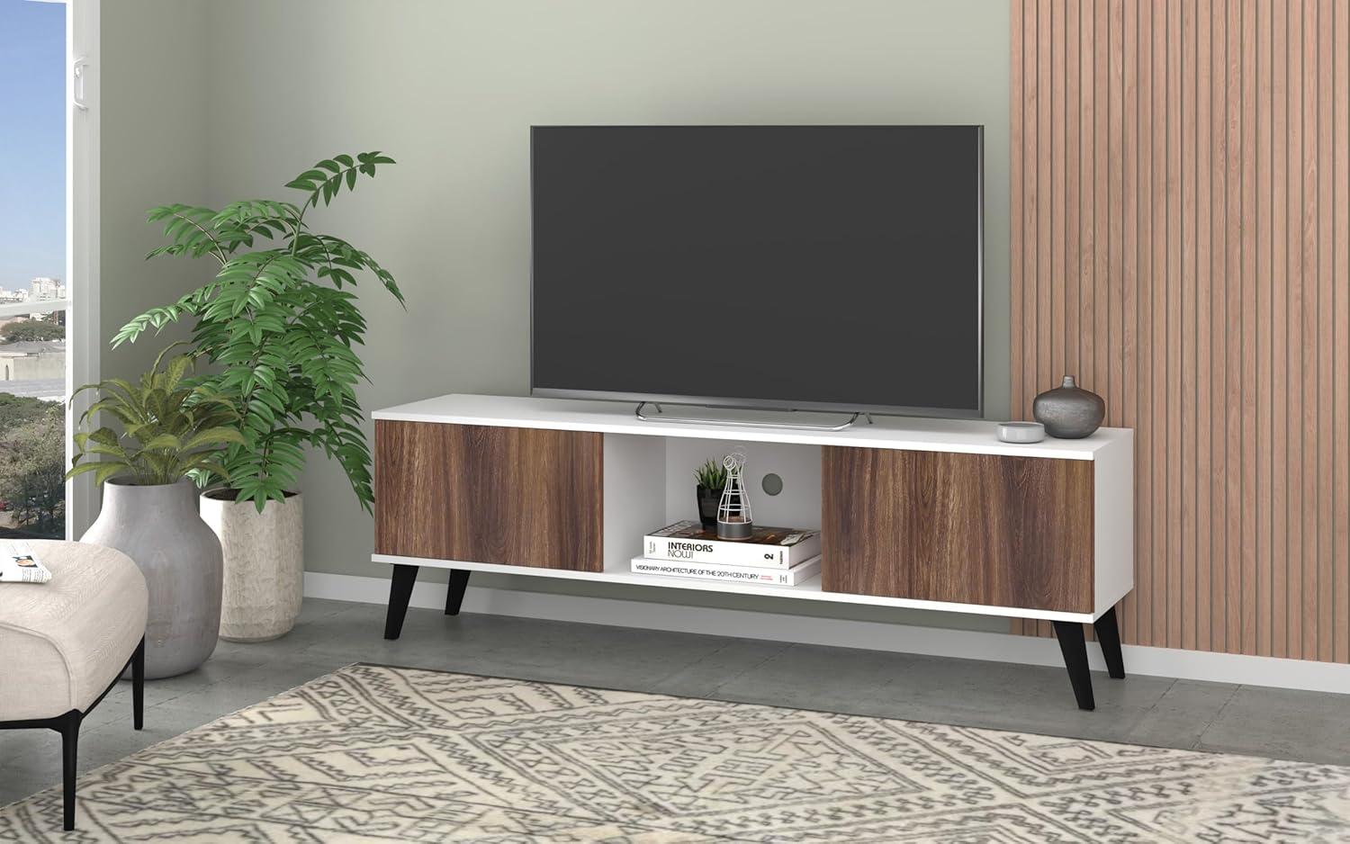 Doyers TV Stand for TVs up to 60" - Manhattan Comfort
